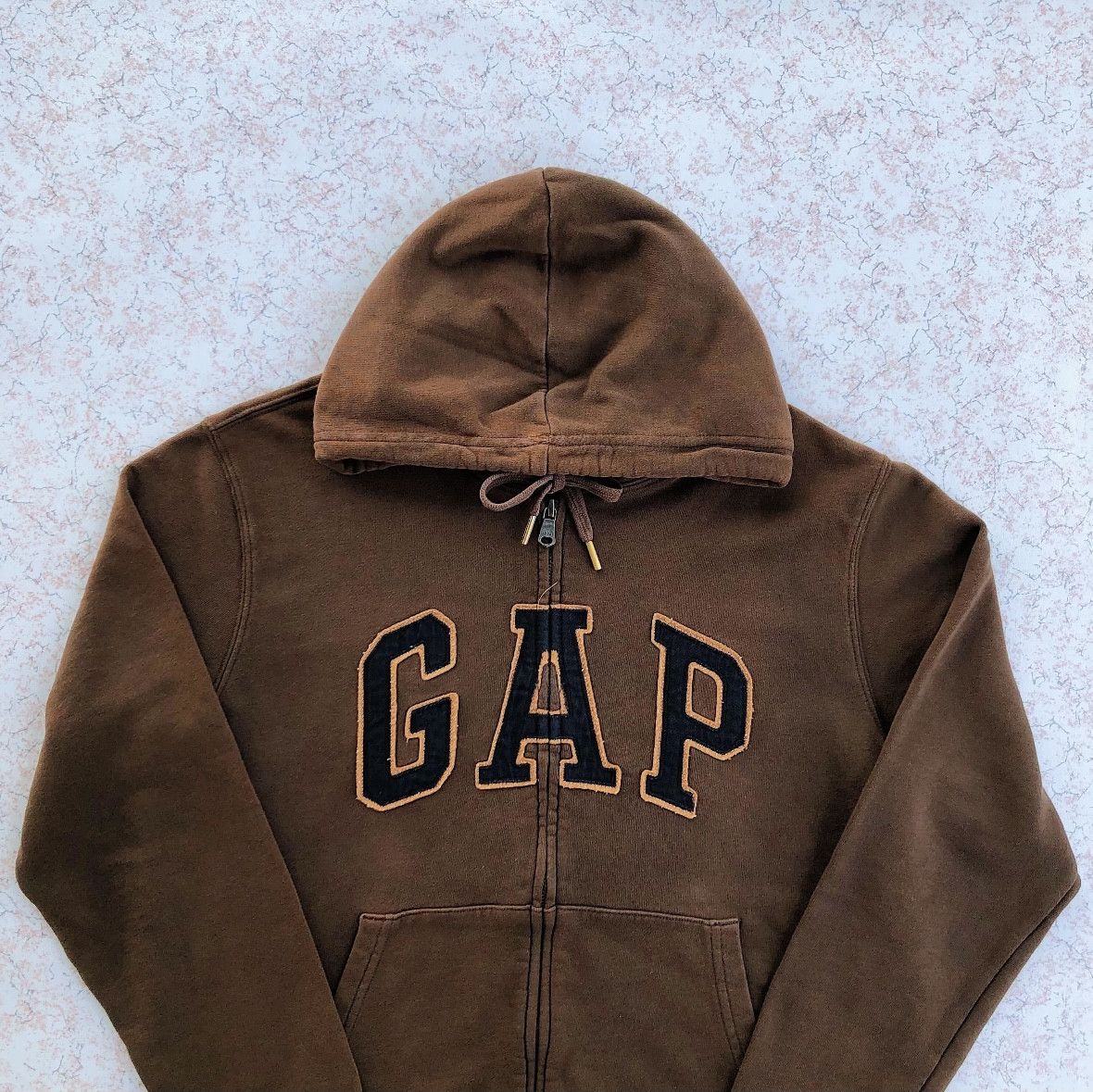 Gap 💥DROP💥GAP Brown Hoodie Spellout Travis Scott Style Size US M / EU 48-50 / 2 - 4 Thumbnail