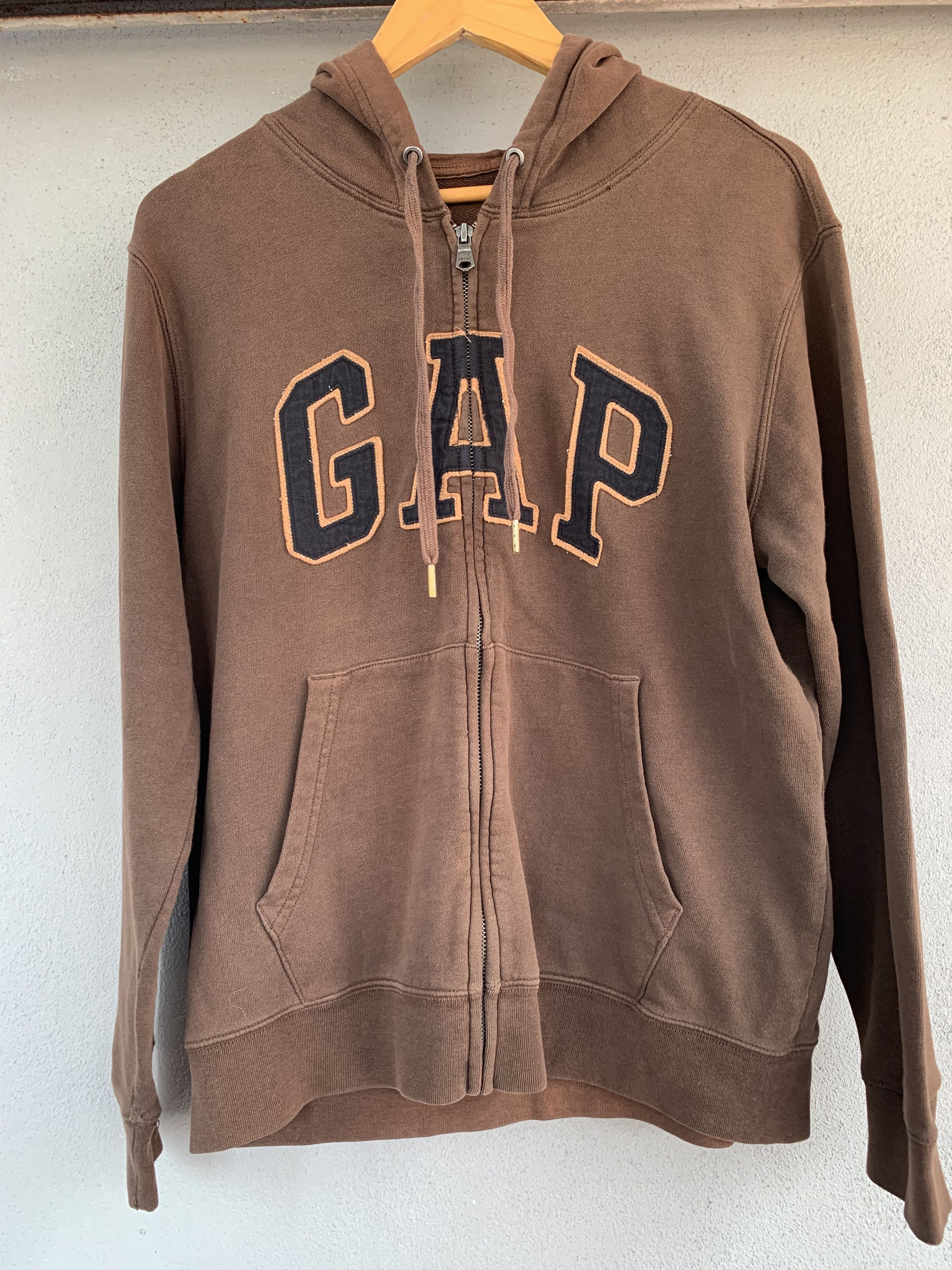 Gap 💥DROP💥GAP Brown Hoodie Spellout Travis Scott Style Size US M / EU 48-50 / 2 - 1 Thumbnail