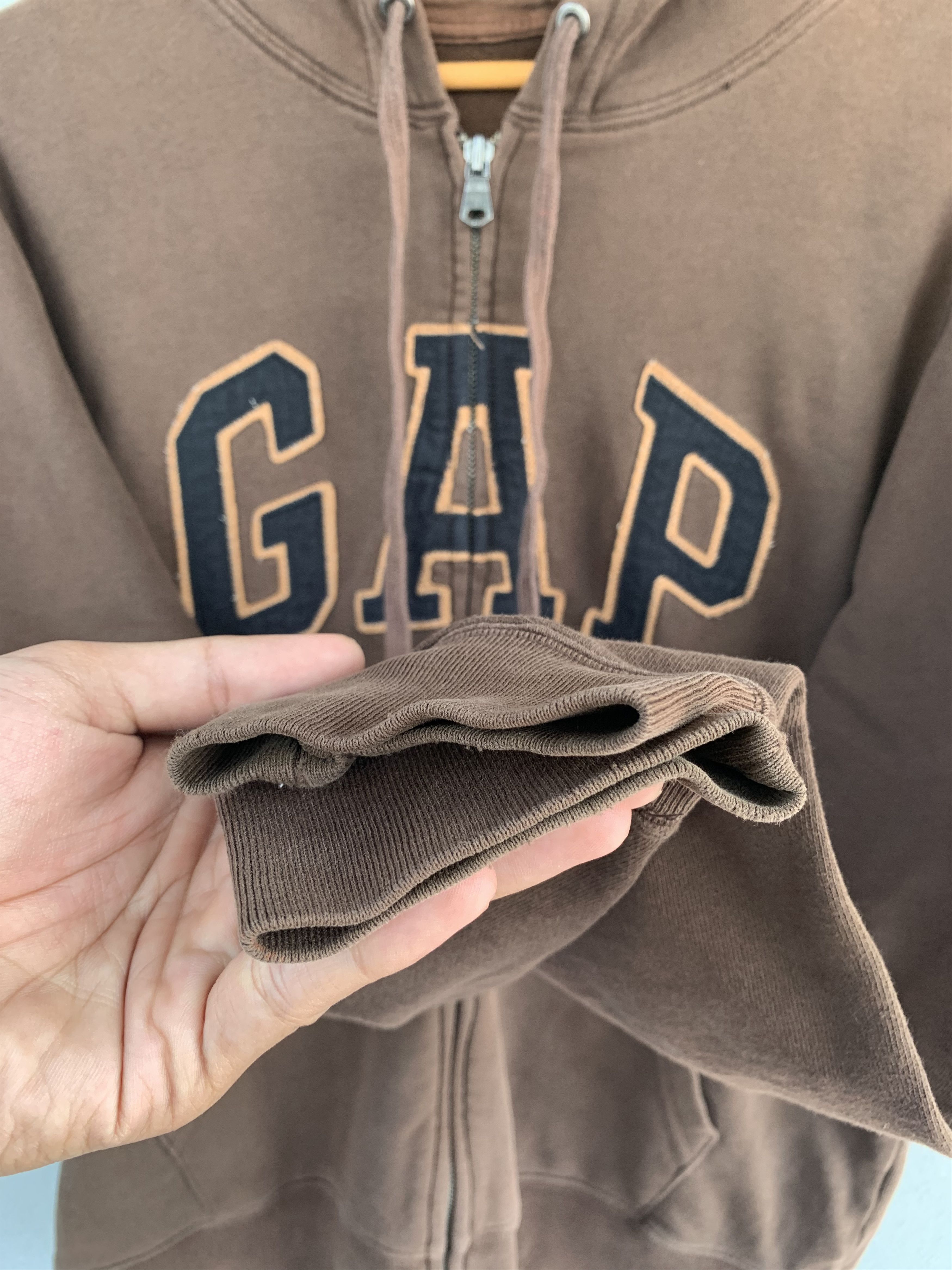 Gap 💥DROP💥GAP Brown Hoodie Spellout Travis Scott Style Size US M / EU 48-50 / 2 - 10 Thumbnail