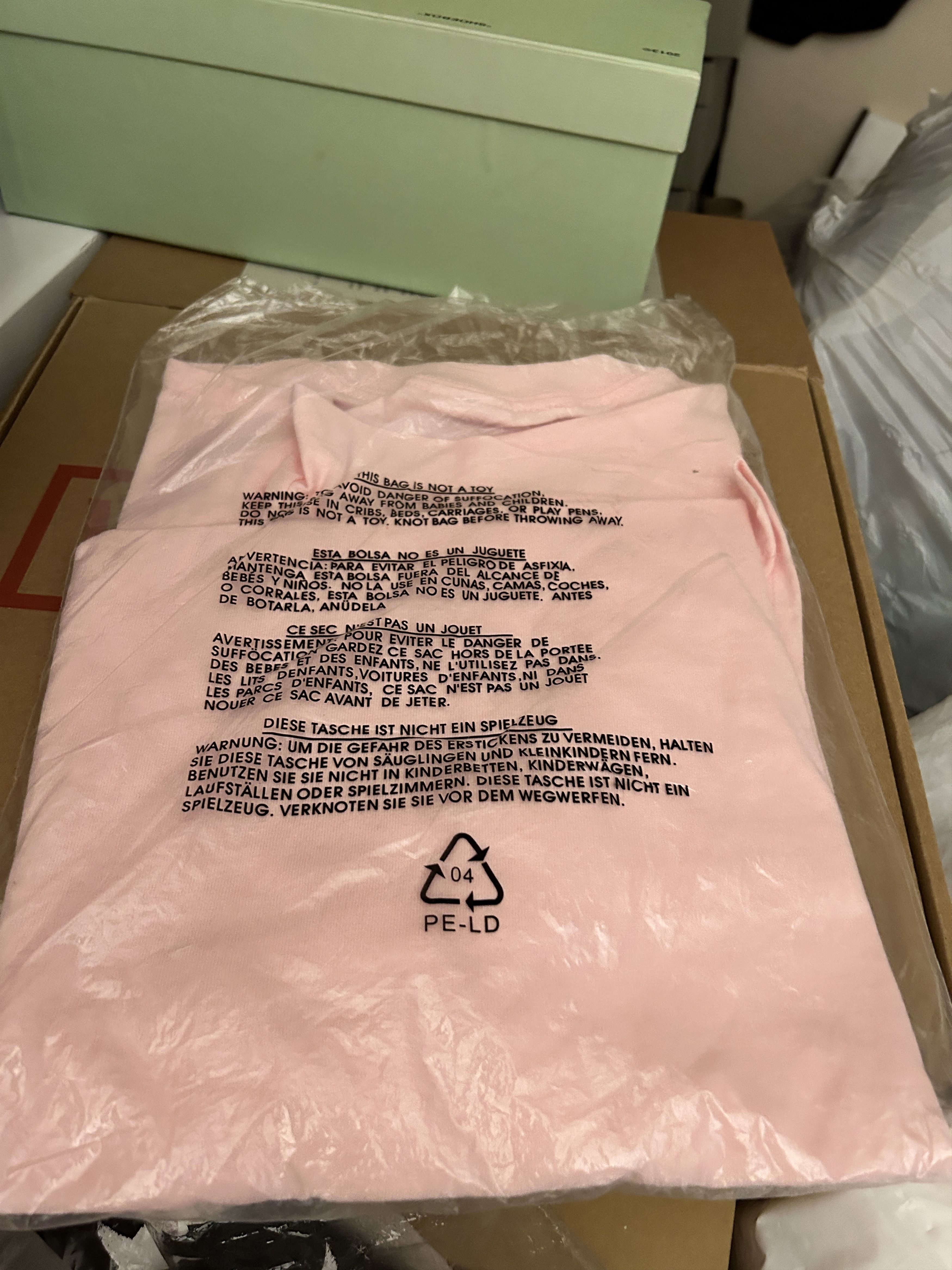 Fuck The Population FTP outer glow Pink T-shirt tee logo F the population Size US M / EU 48-50 / 2 - 5 Thumbnail