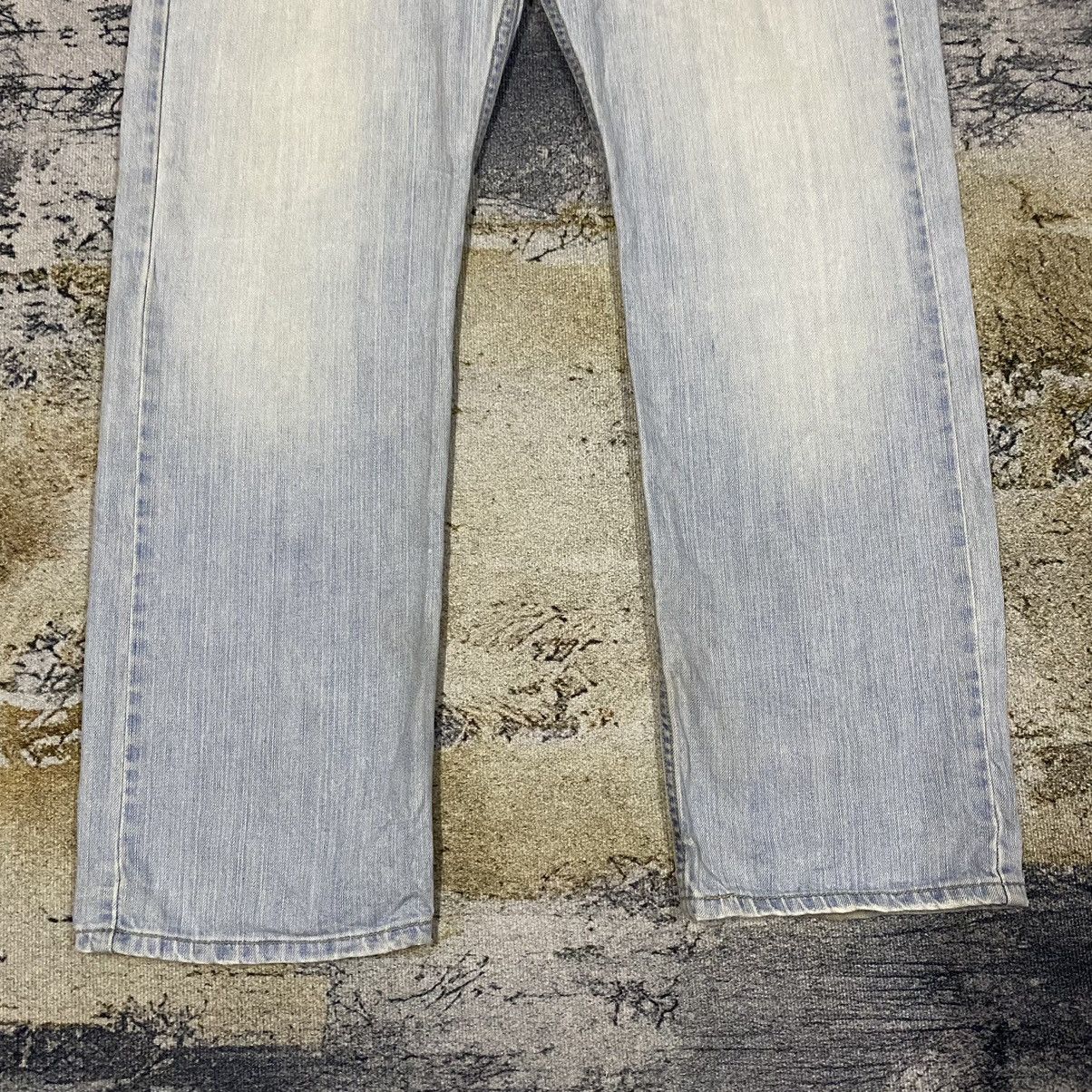 Levi's × Vintage Vintage 90s Levis 505 Regular Fit Faded Blue Distressed Jean Size US 34 / EU 50 - 5 Thumbnail