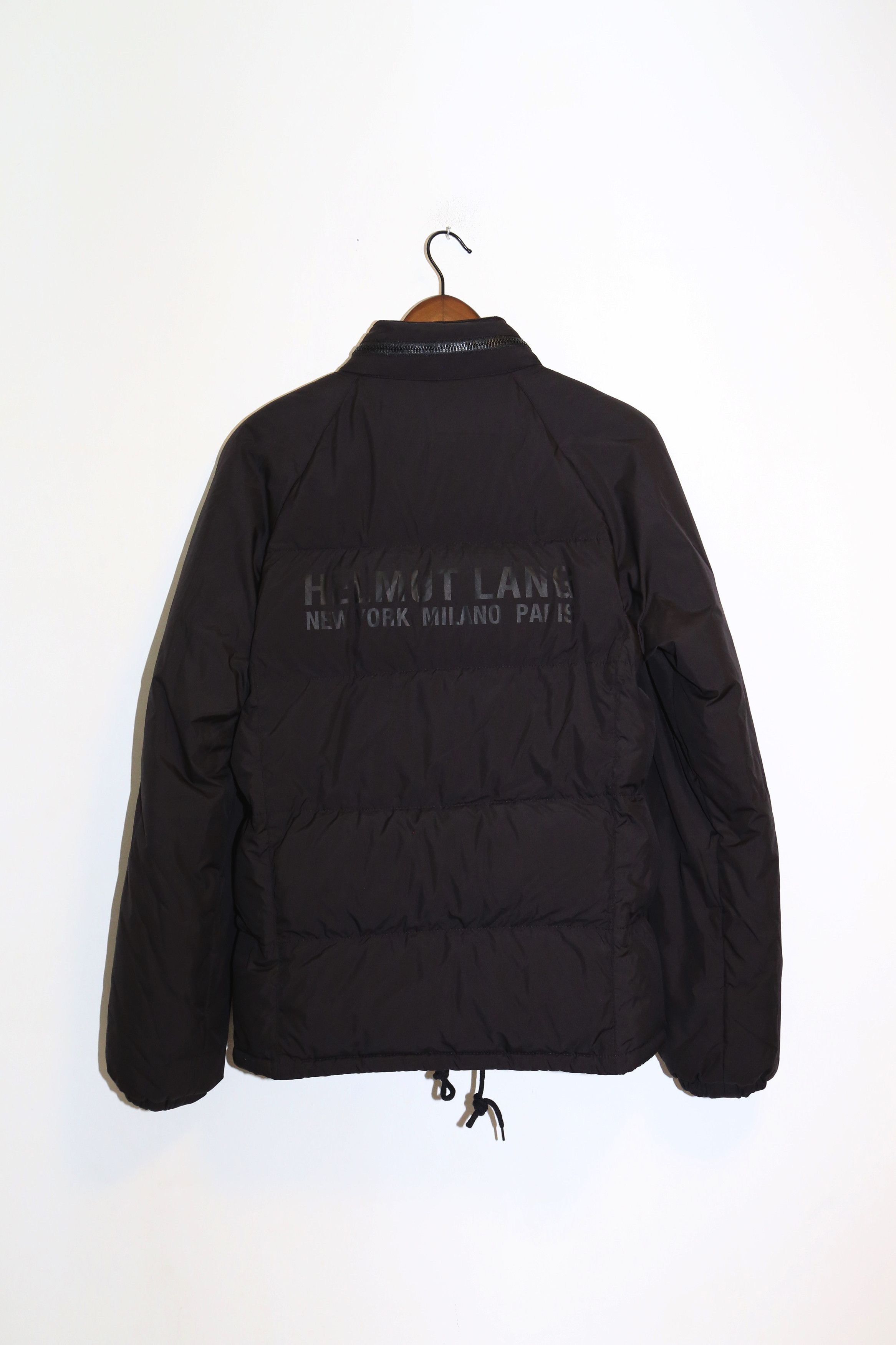 image of Helmut Lang Fw'04 Down Fill Puffer in Black, Men's (Size Small)