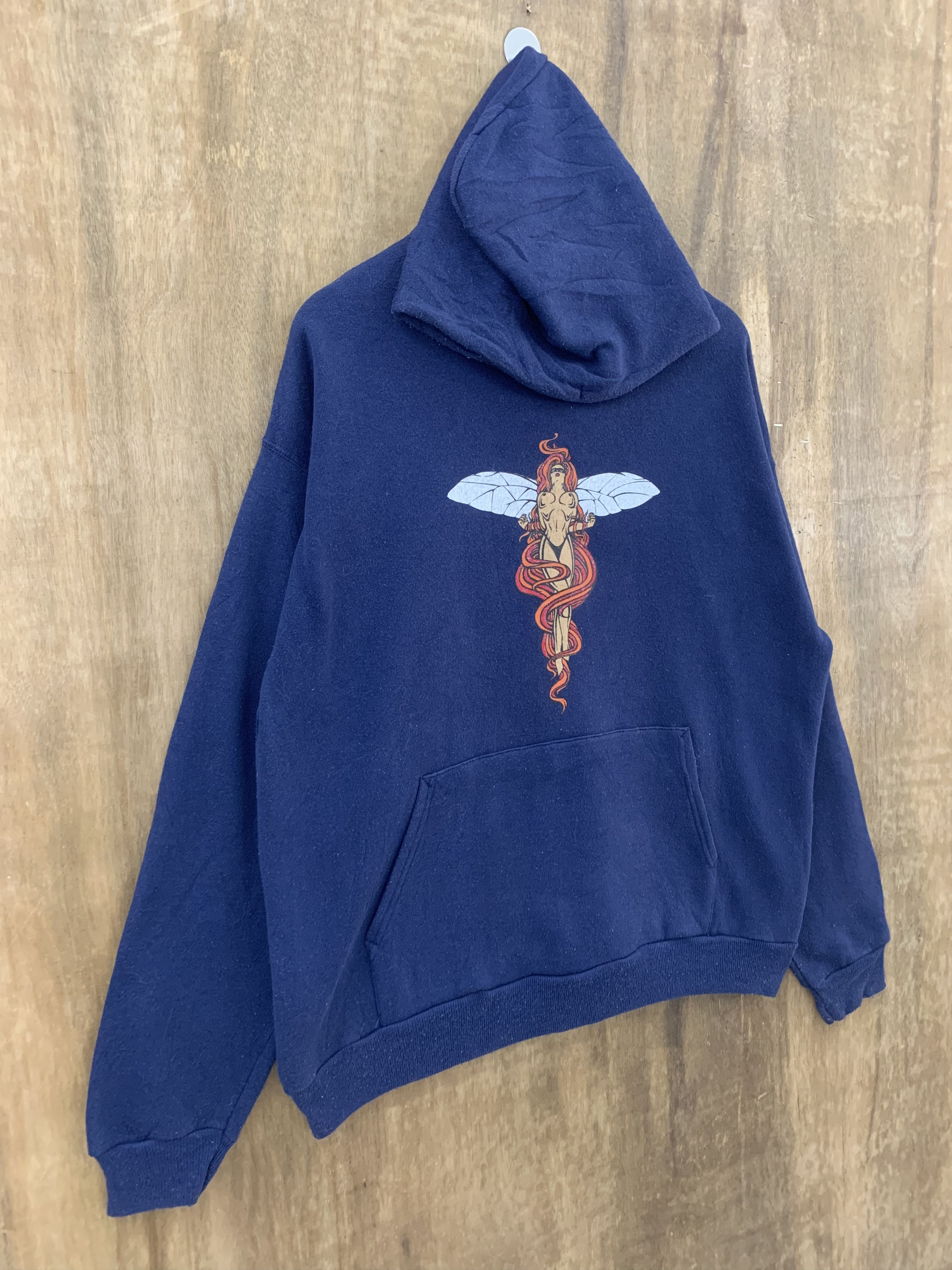 Hook-Ups 💥TRUE 90's BLACK FLYS EYEWEAR HOODIES VINTAGE Size US L / EU 52-54 / 3 - 4 Thumbnail