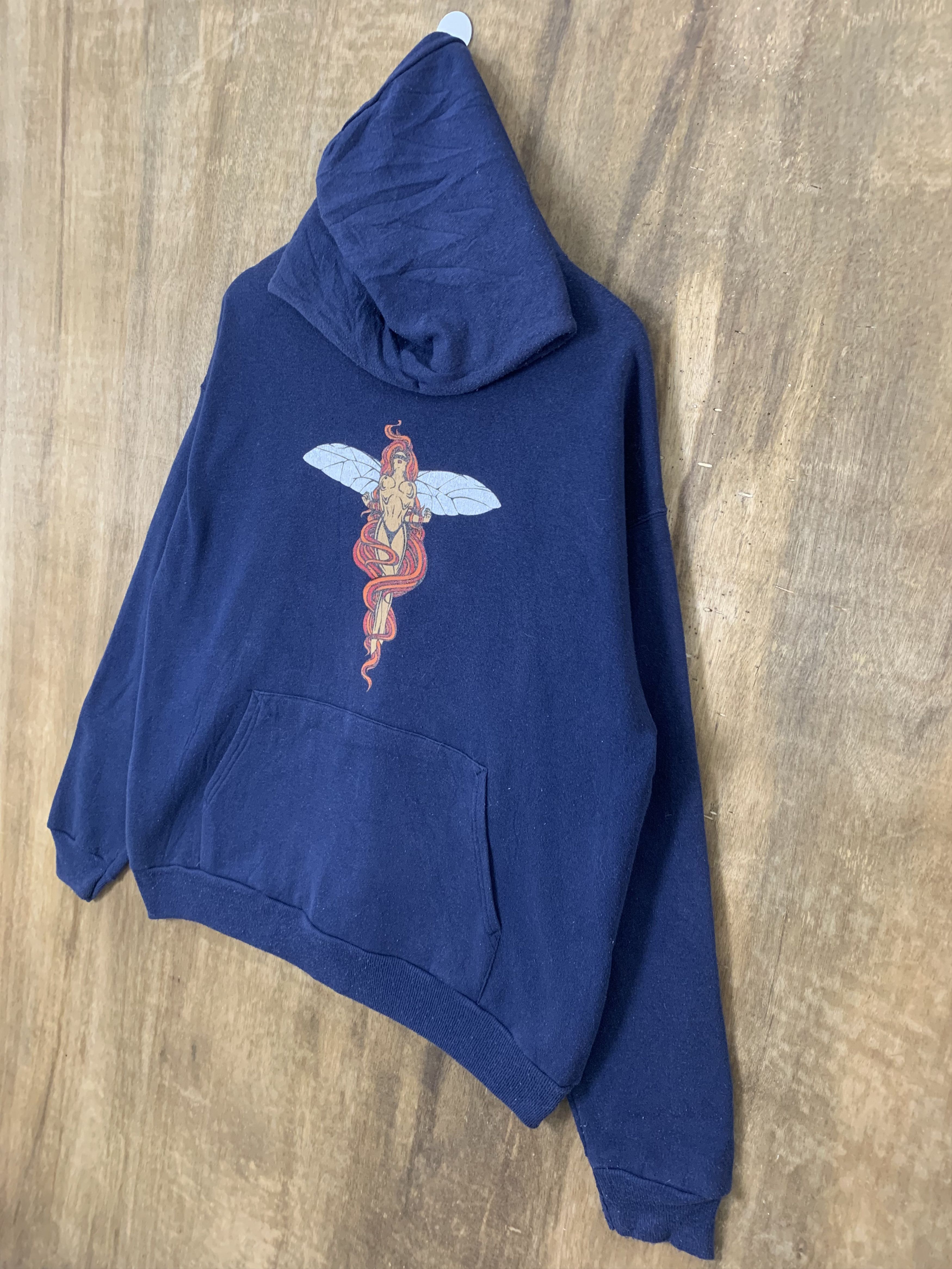 Hook-Ups 💥TRUE 90's BLACK FLYS EYEWEAR HOODIES VINTAGE Size US L / EU 52-54 / 3 - 5 Thumbnail