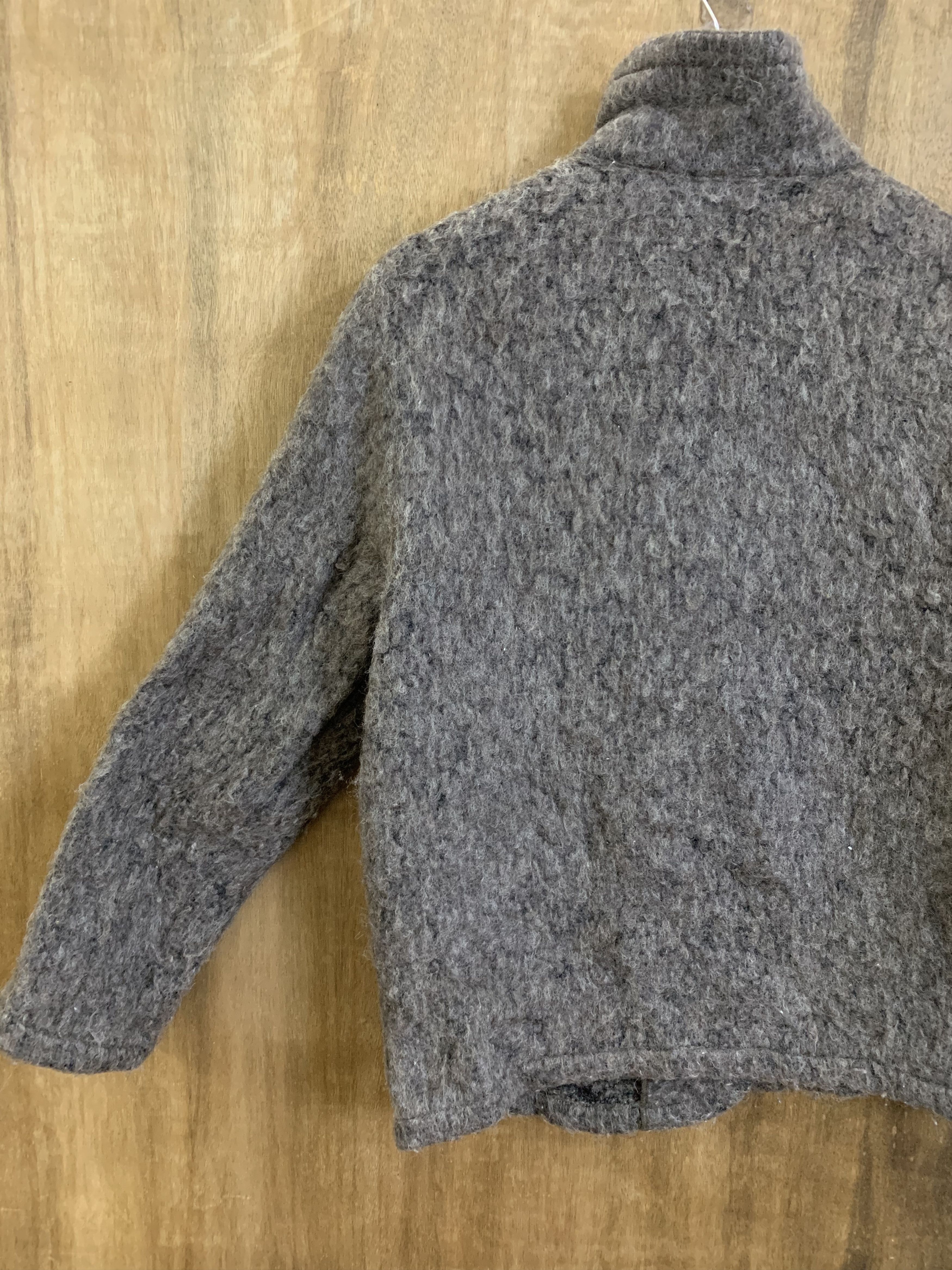 Japanese Brand Cardigan Mohair Style Vintage Grey Size S / US 4 / IT 40 - 7 Thumbnail