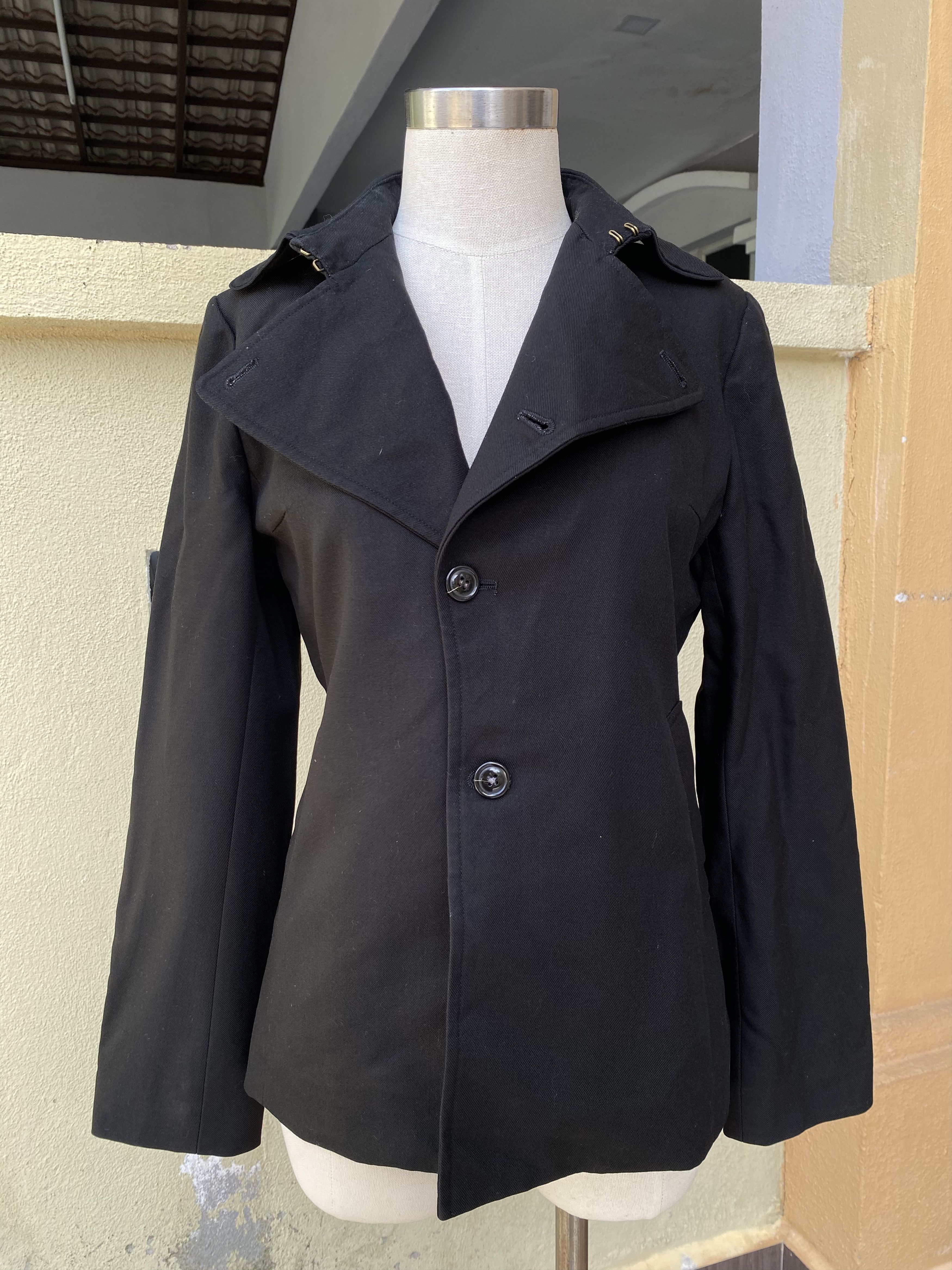 Issey Miyake black wool jacket Size M / US 6-8 / IT 42-44 - 6 Thumbnail