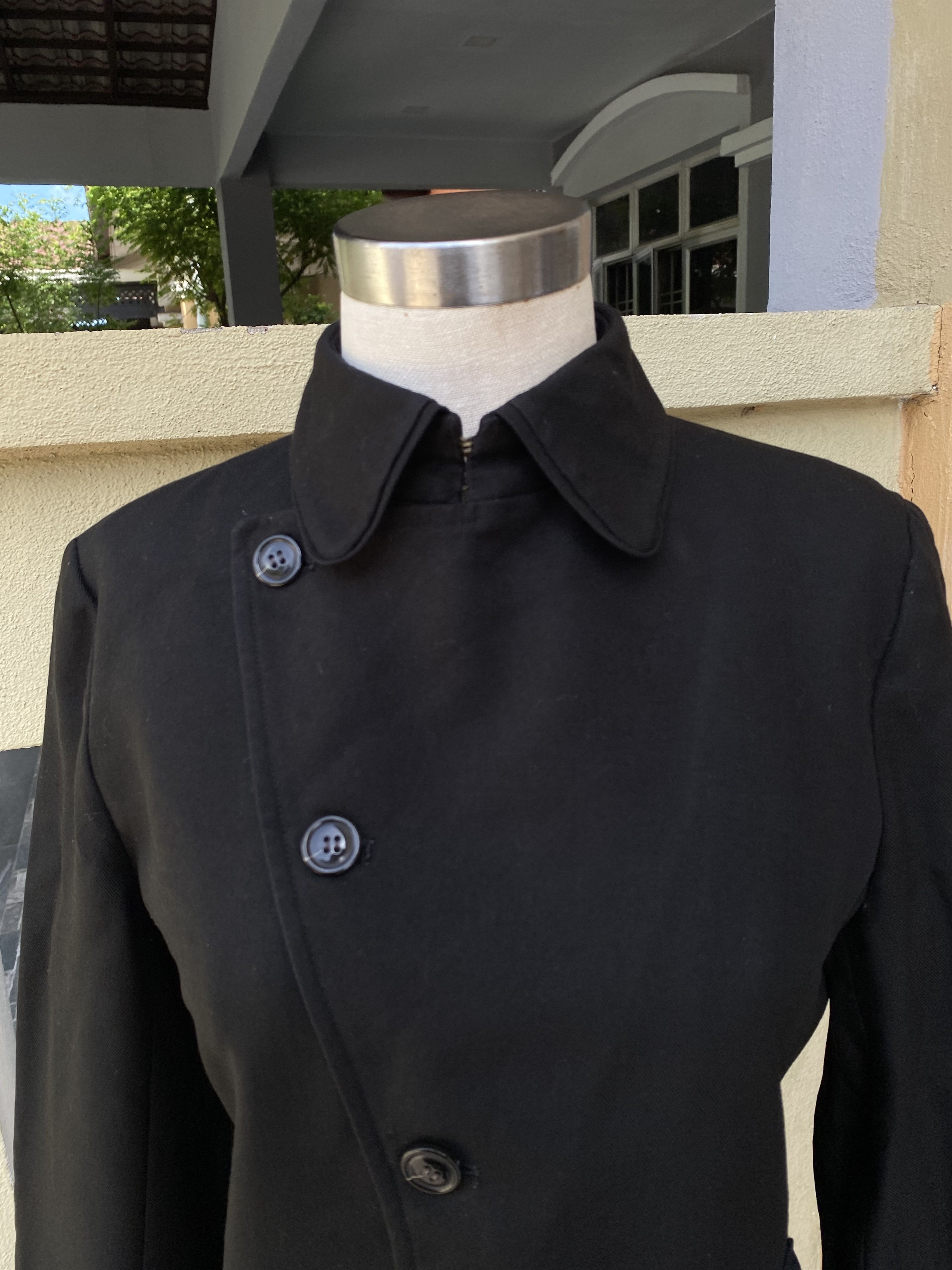 Issey Miyake black wool jacket Size M / US 6-8 / IT 42-44 - 2 Thumbnail