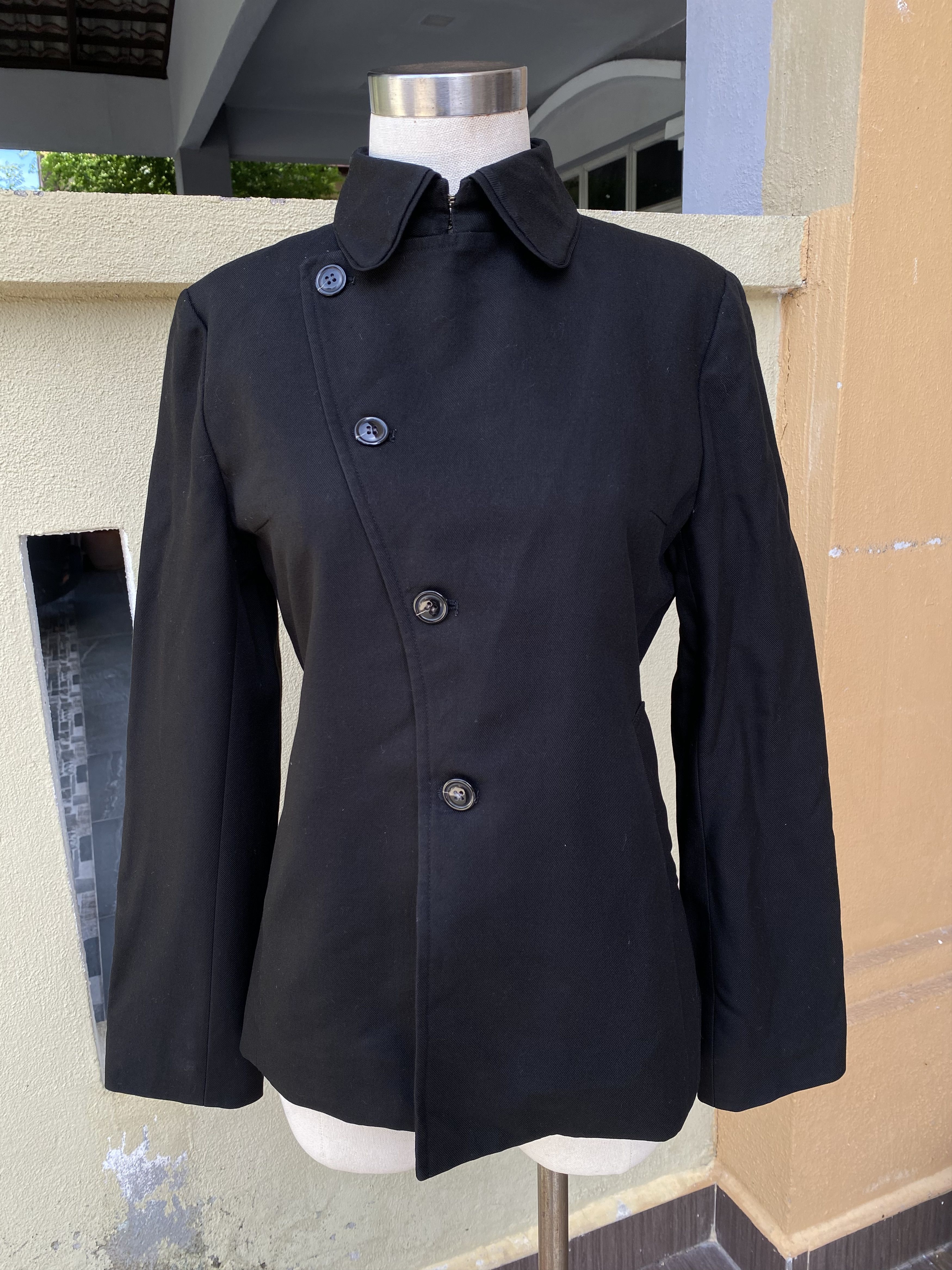 Issey Miyake black wool jacket Size M / US 6-8 / IT 42-44 - 1 Thumbnail