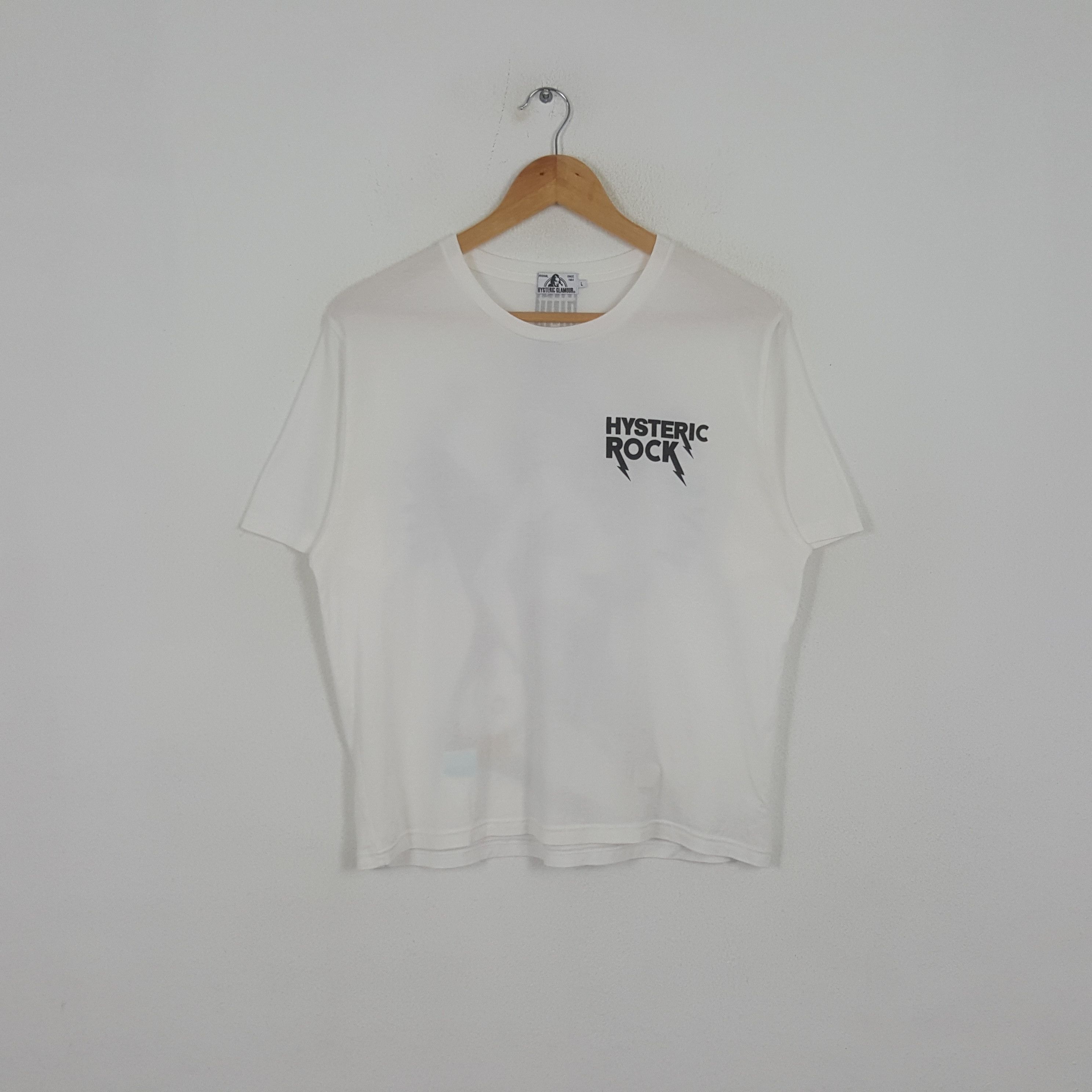 Hysteric Glamour Vintage Hysteric Glamour Rock Japanese Brand Tshirt Size US L / EU 52-54 / 3 - 3 Thumbnail