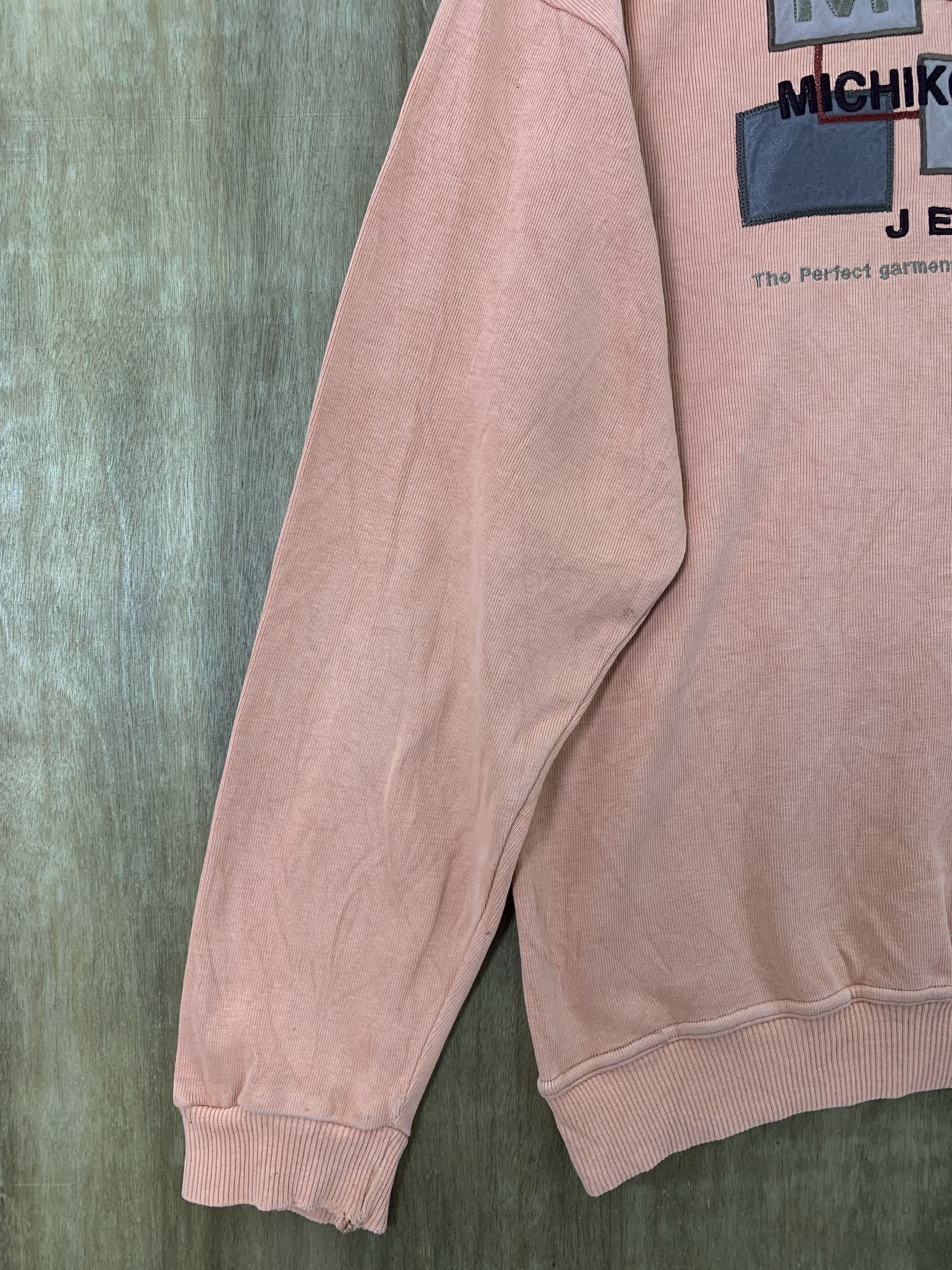 Japanese Brand Michiko London Jeans Sweatshirts Japanese Branded Spellout Size US M / EU 48-50 / 2 - 7 Thumbnail