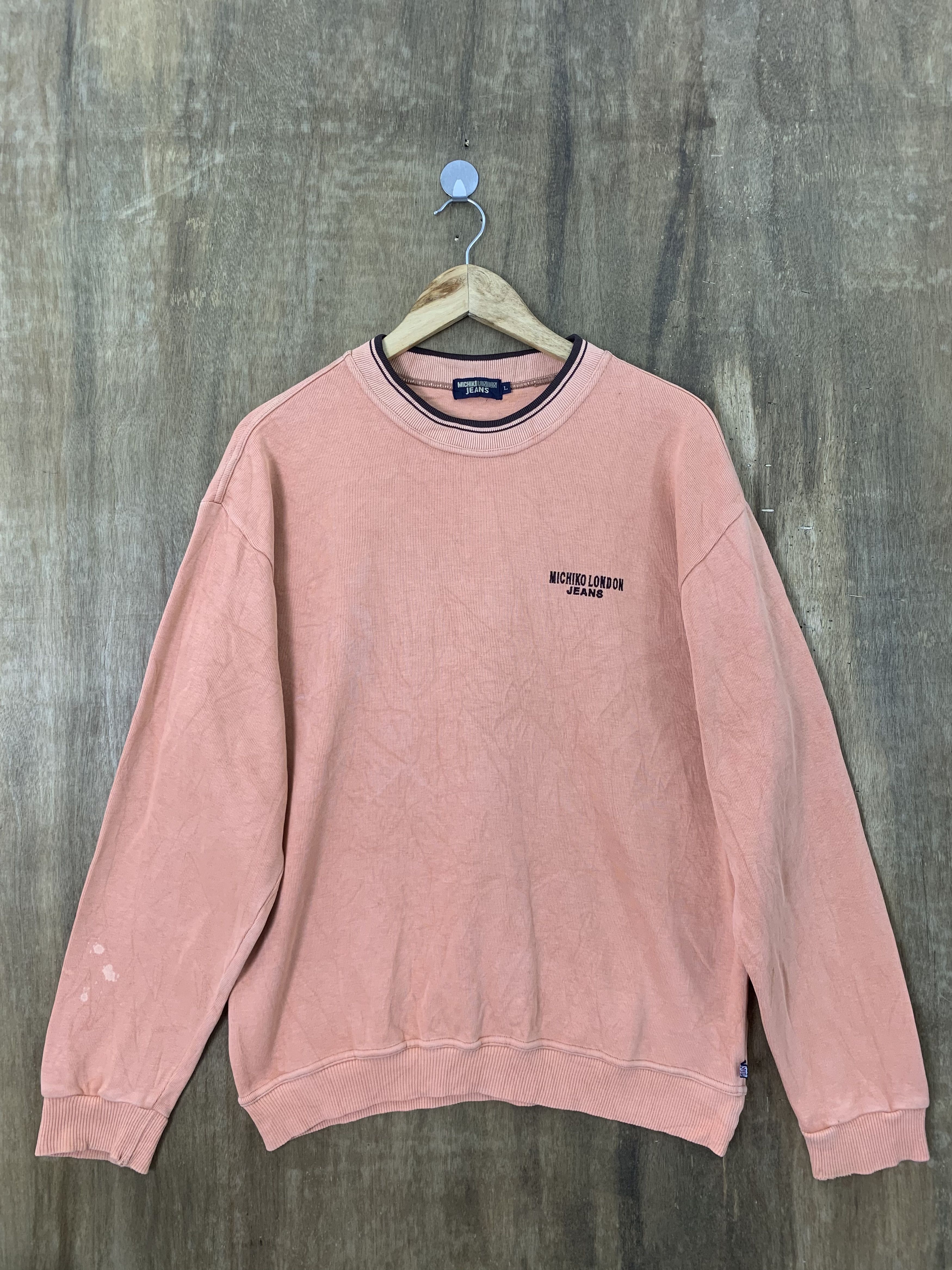Japanese Brand Michiko London Jeans Sweatshirts Japanese Branded Spellout Size US M / EU 48-50 / 2 - 3 Thumbnail