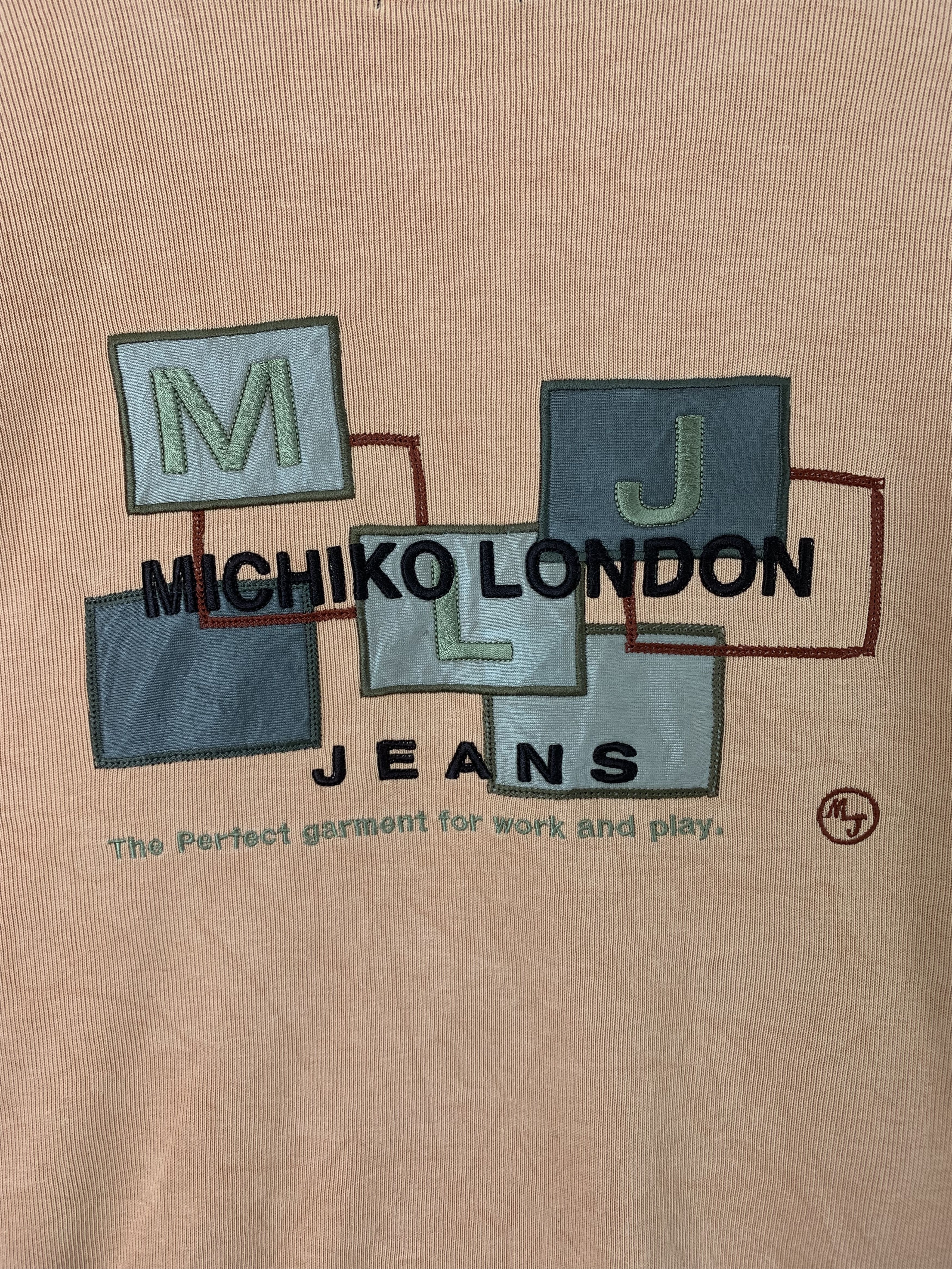 Japanese Brand Michiko London Jeans Sweatshirts Japanese Branded Spellout Size US M / EU 48-50 / 2 - 8 Thumbnail