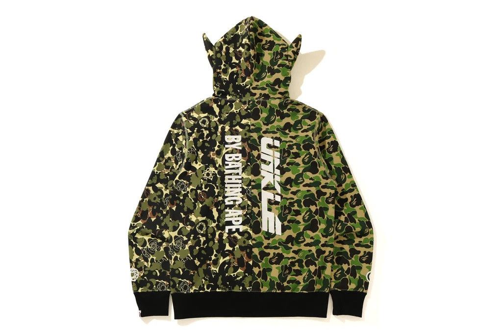 Bape BAPE x UNKLE Shark Wide Full Zip Hoodie | Grailed