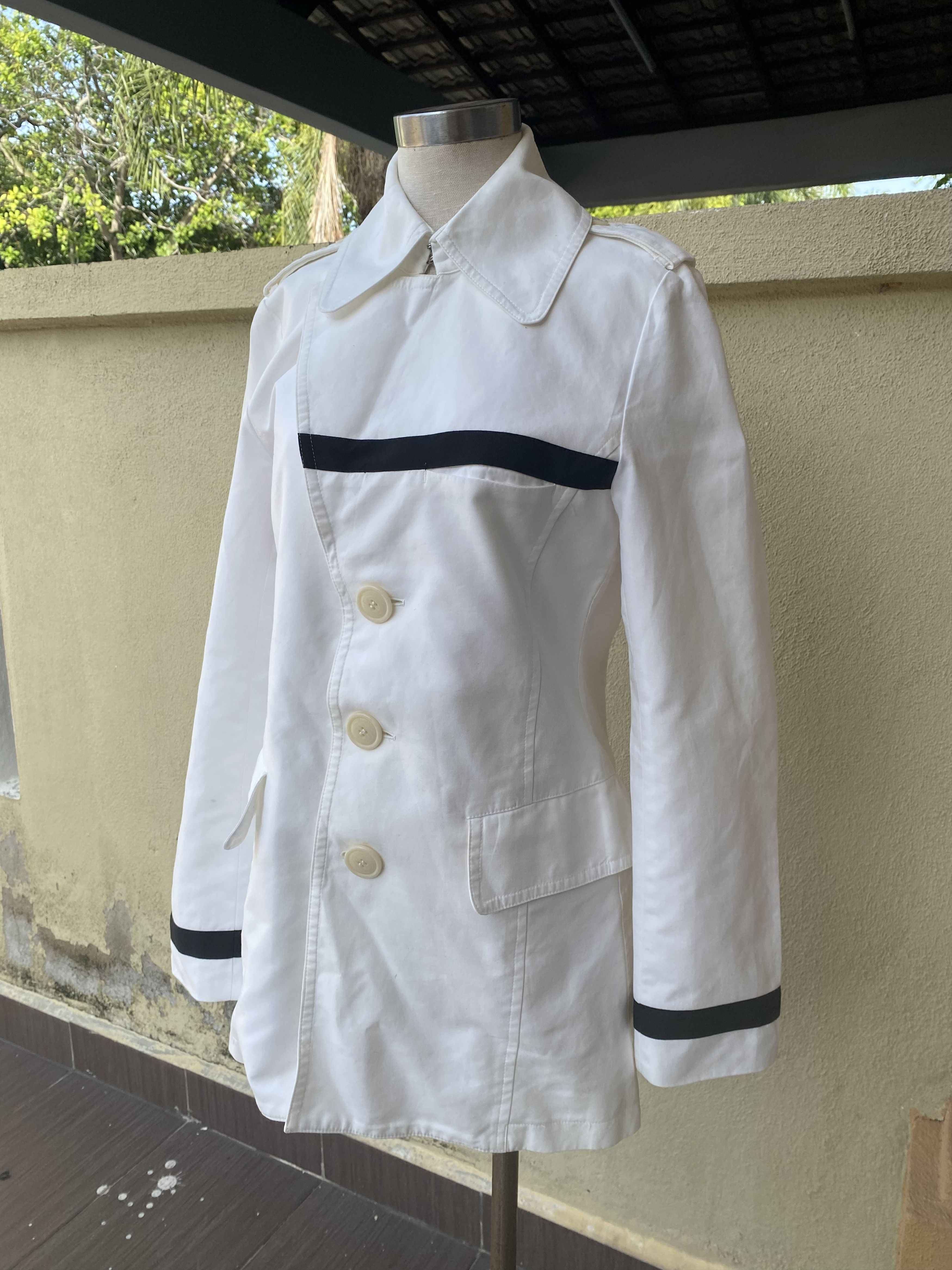 Issey Miyake white cotton jacket Size M / US 6-8 / IT 42-44 - 1 Thumbnail