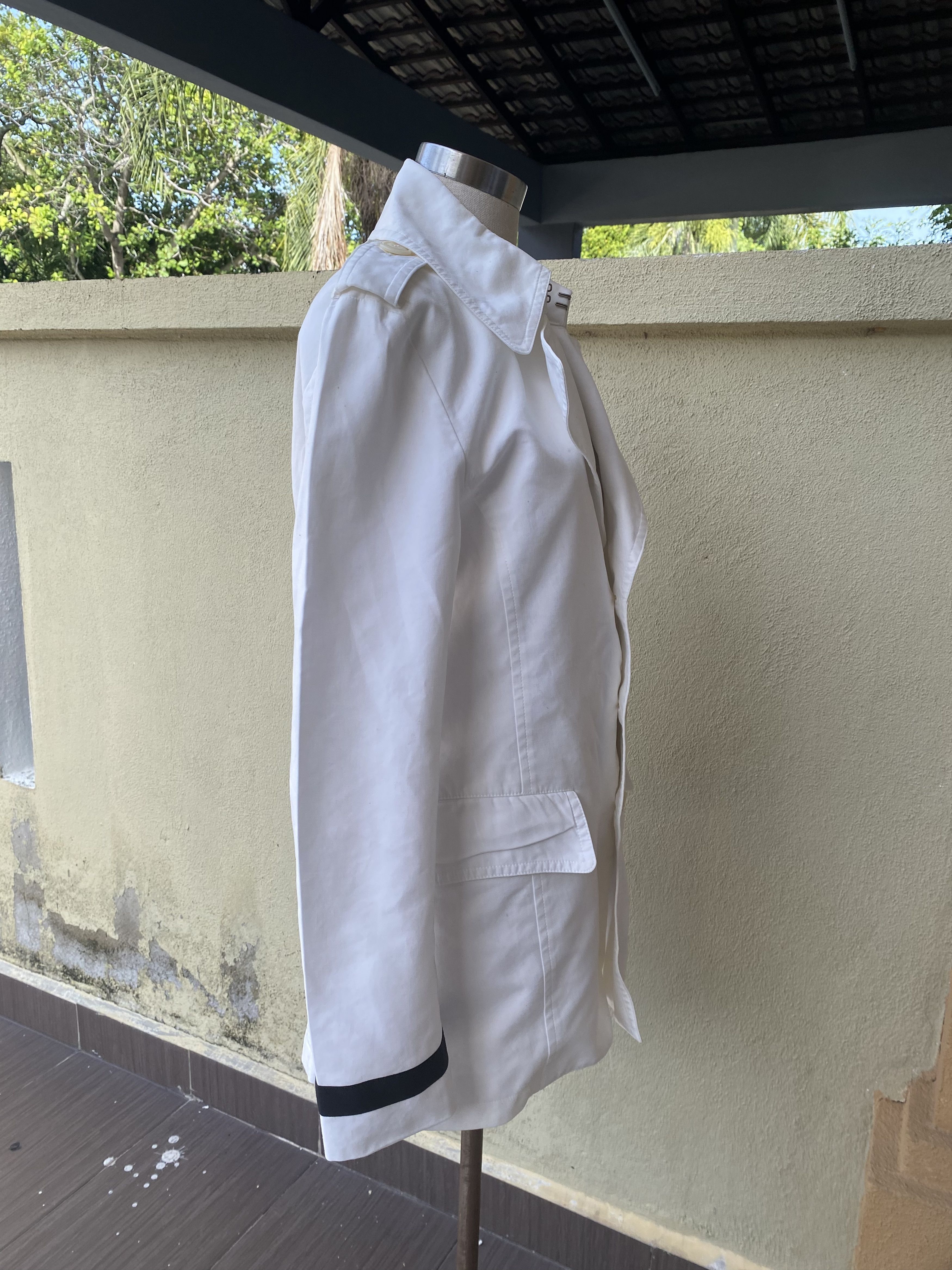 Issey Miyake white cotton jacket Size M / US 6-8 / IT 42-44 - 3 Thumbnail