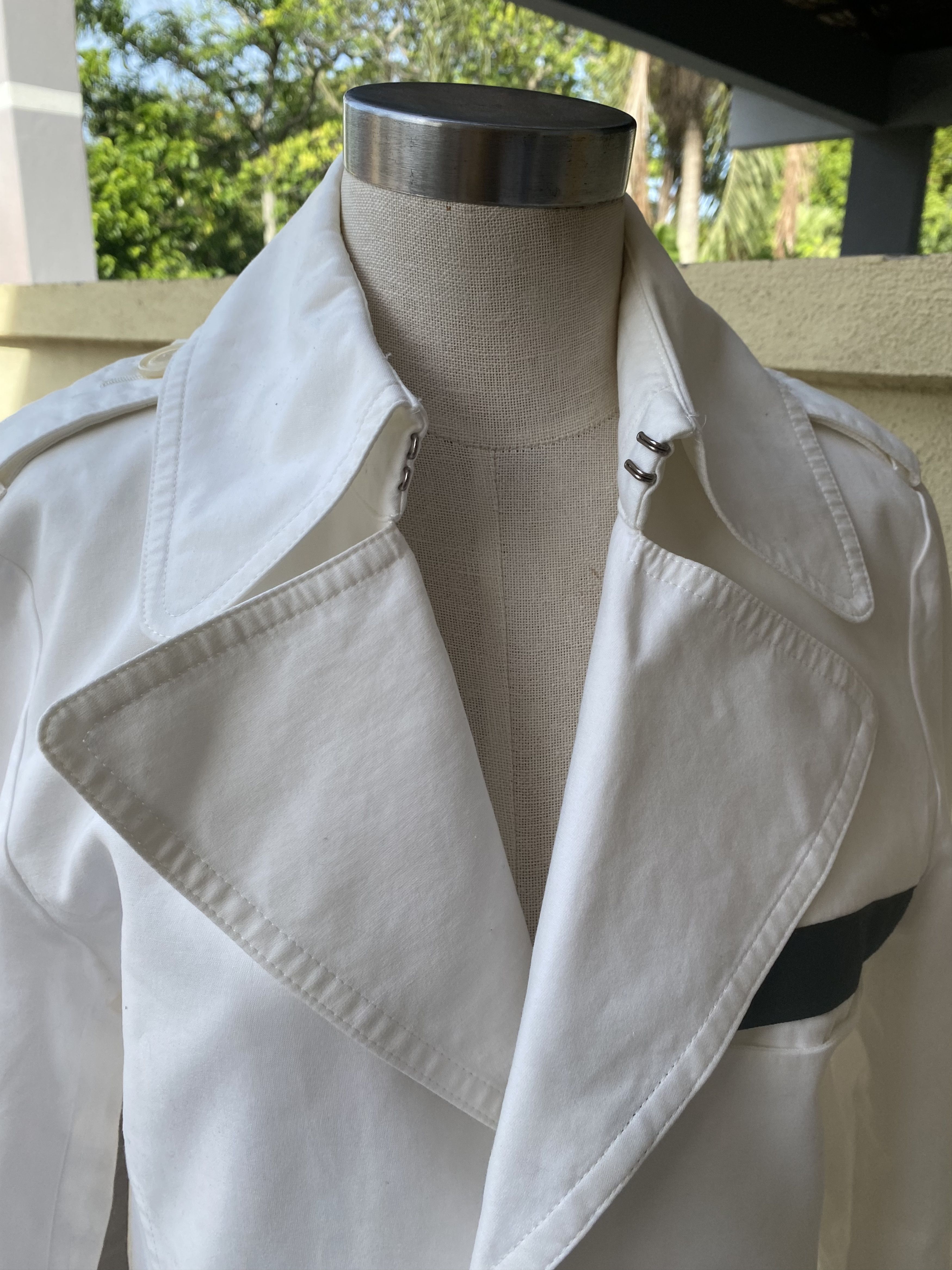 Issey Miyake white cotton jacket Size M / US 6-8 / IT 42-44 - 7 Thumbnail