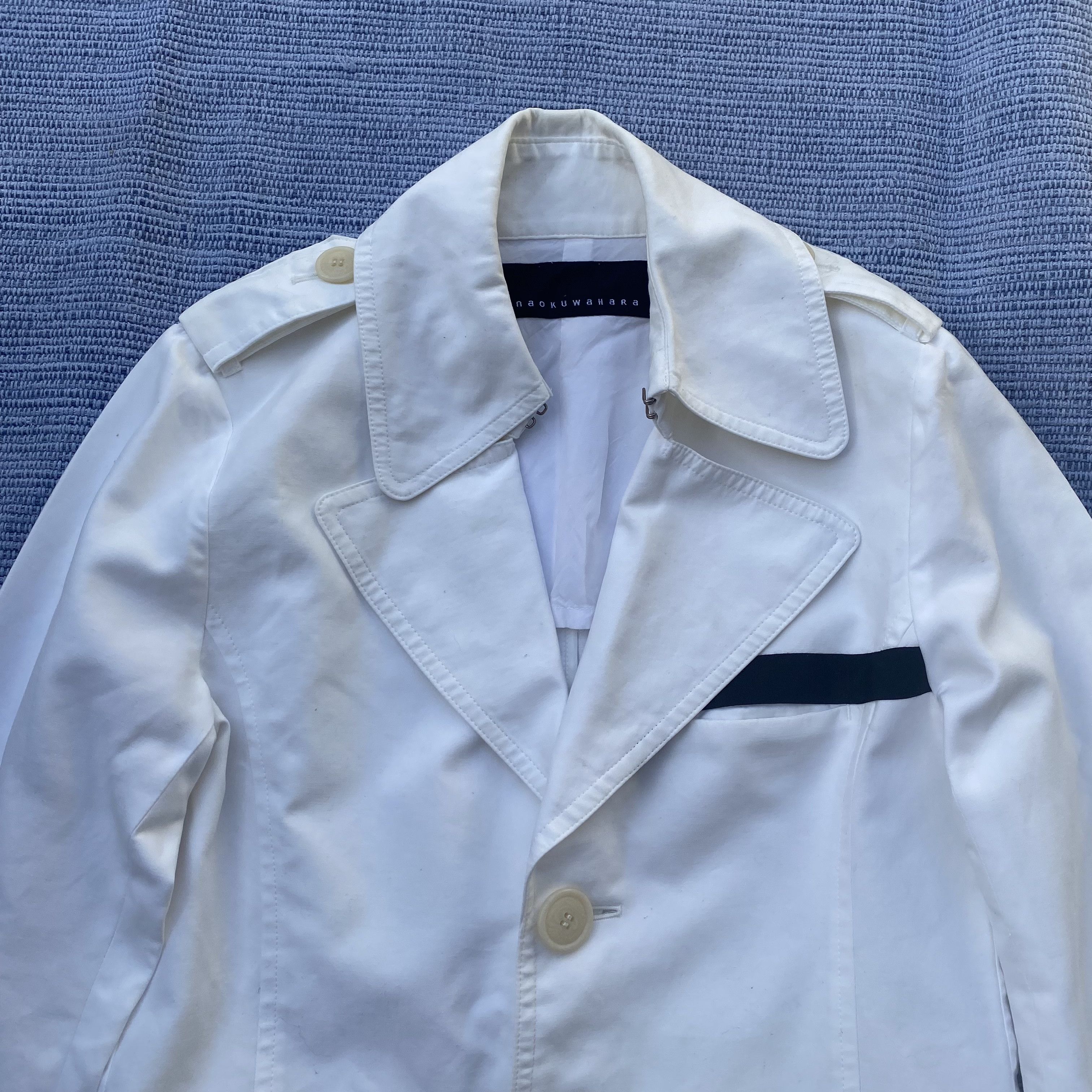 Issey Miyake white cotton jacket Size M / US 6-8 / IT 42-44 - 8 Thumbnail