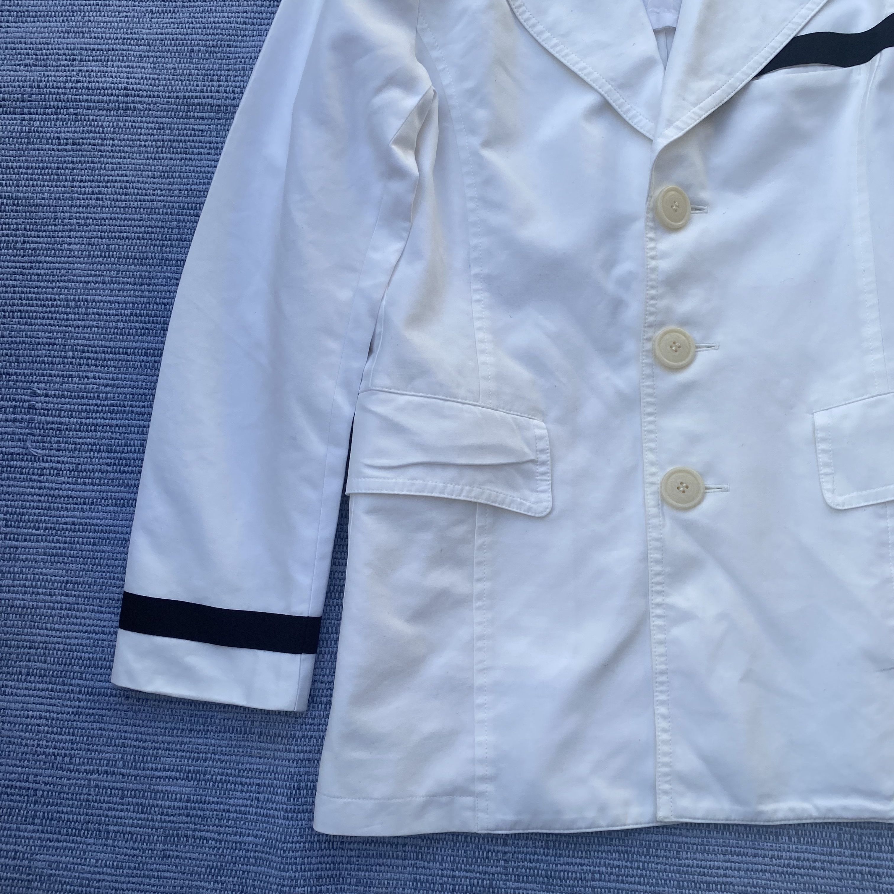 Issey Miyake white cotton jacket Size M / US 6-8 / IT 42-44 - 9 Thumbnail