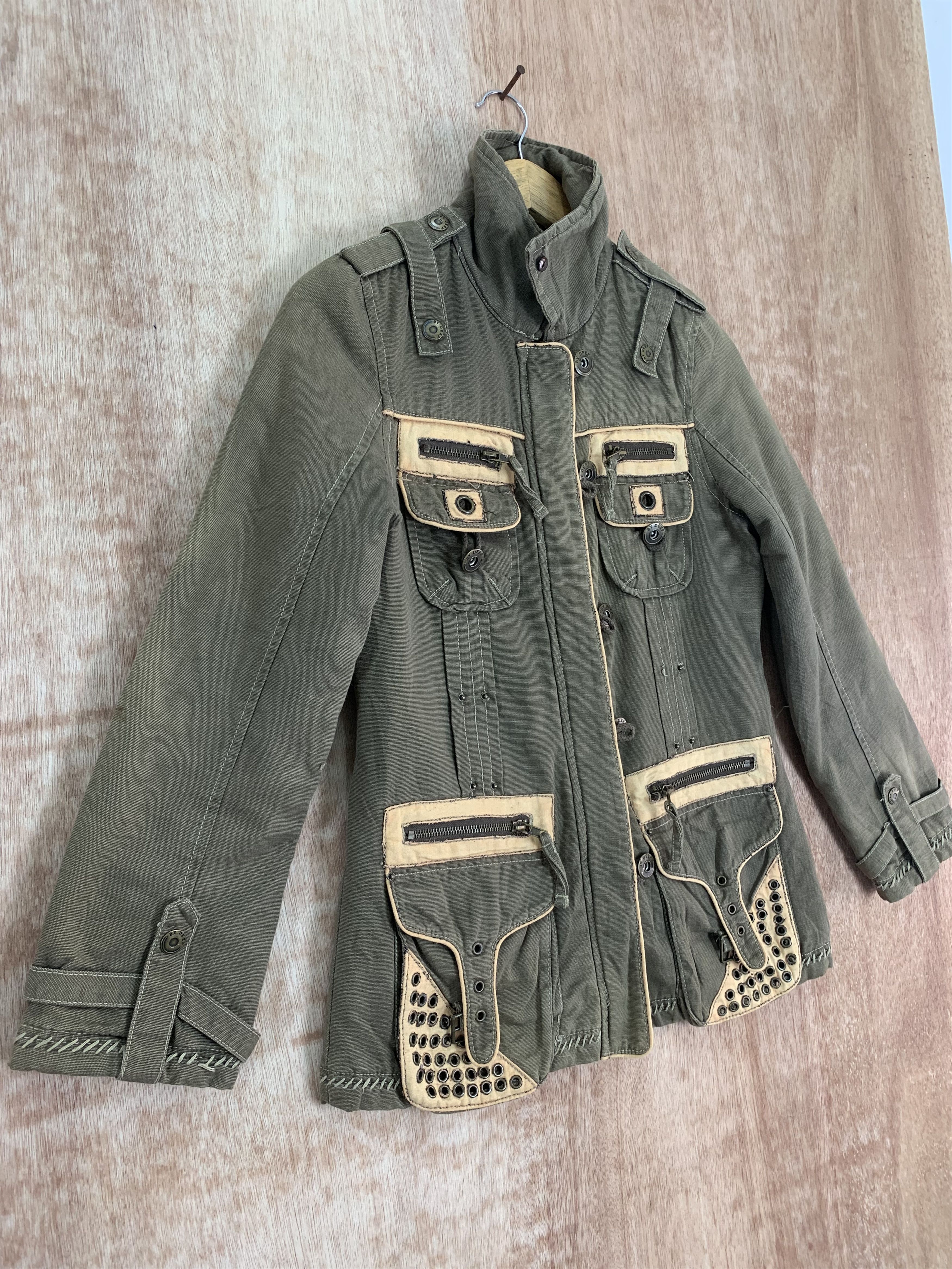 Japanese Brand By deep Light Jacket Multipocket Japanese Branded Vtg Brown Size US S / EU 44-46 / 1 - 3 Thumbnail
