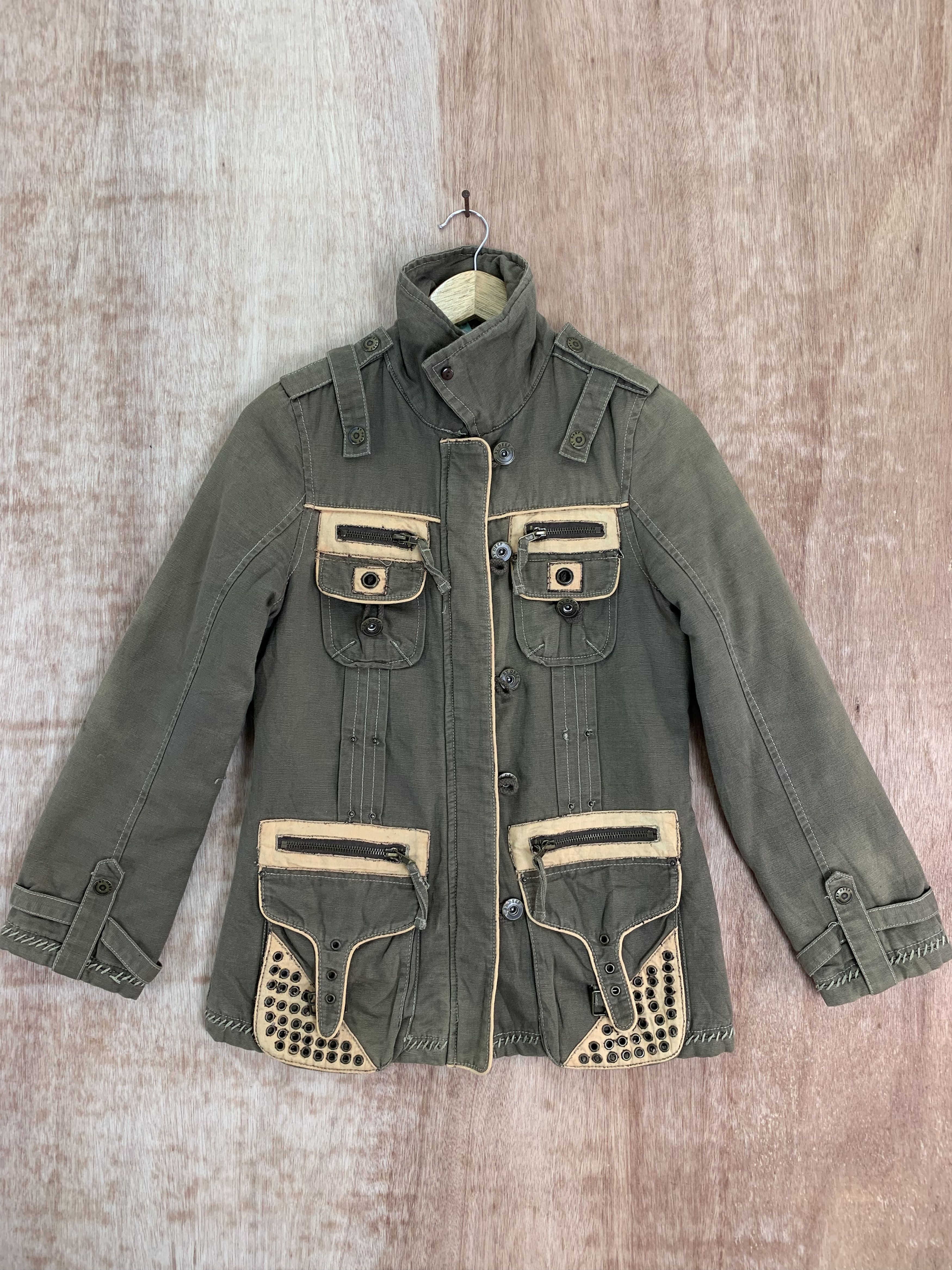 Japanese Brand By deep Light Jacket Multipocket Japanese Branded Vtg Brown Size US S / EU 44-46 / 1 - 1 Thumbnail