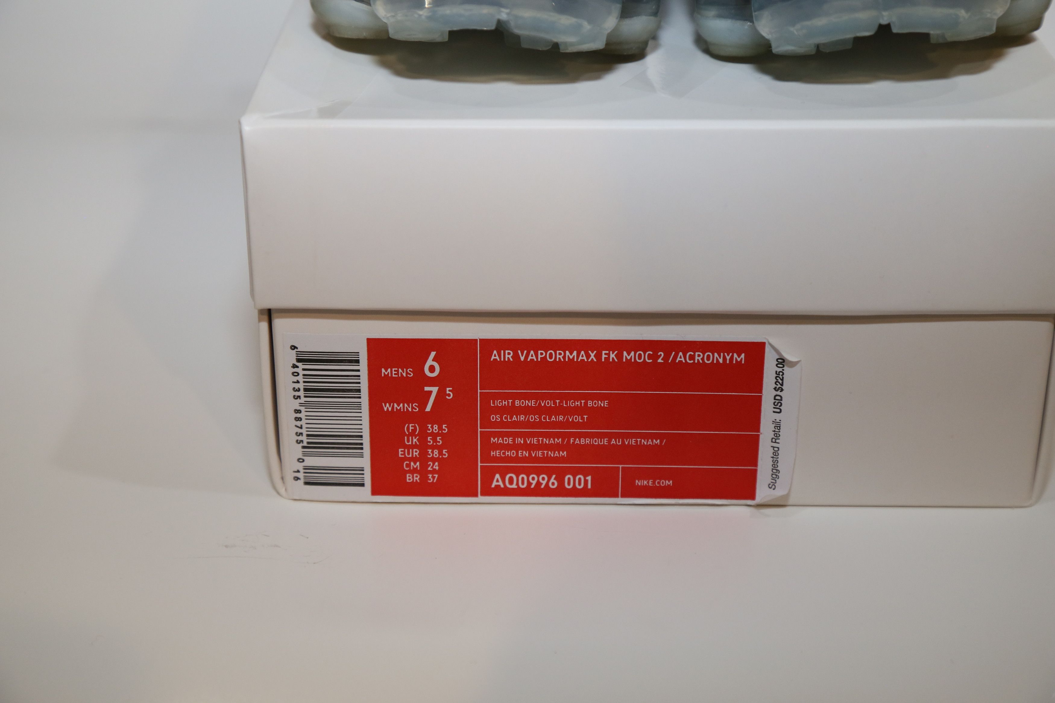 Acronym × Nike Acronym Vapormax Moc Size US 6 / EU 39 - 9 Thumbnail
