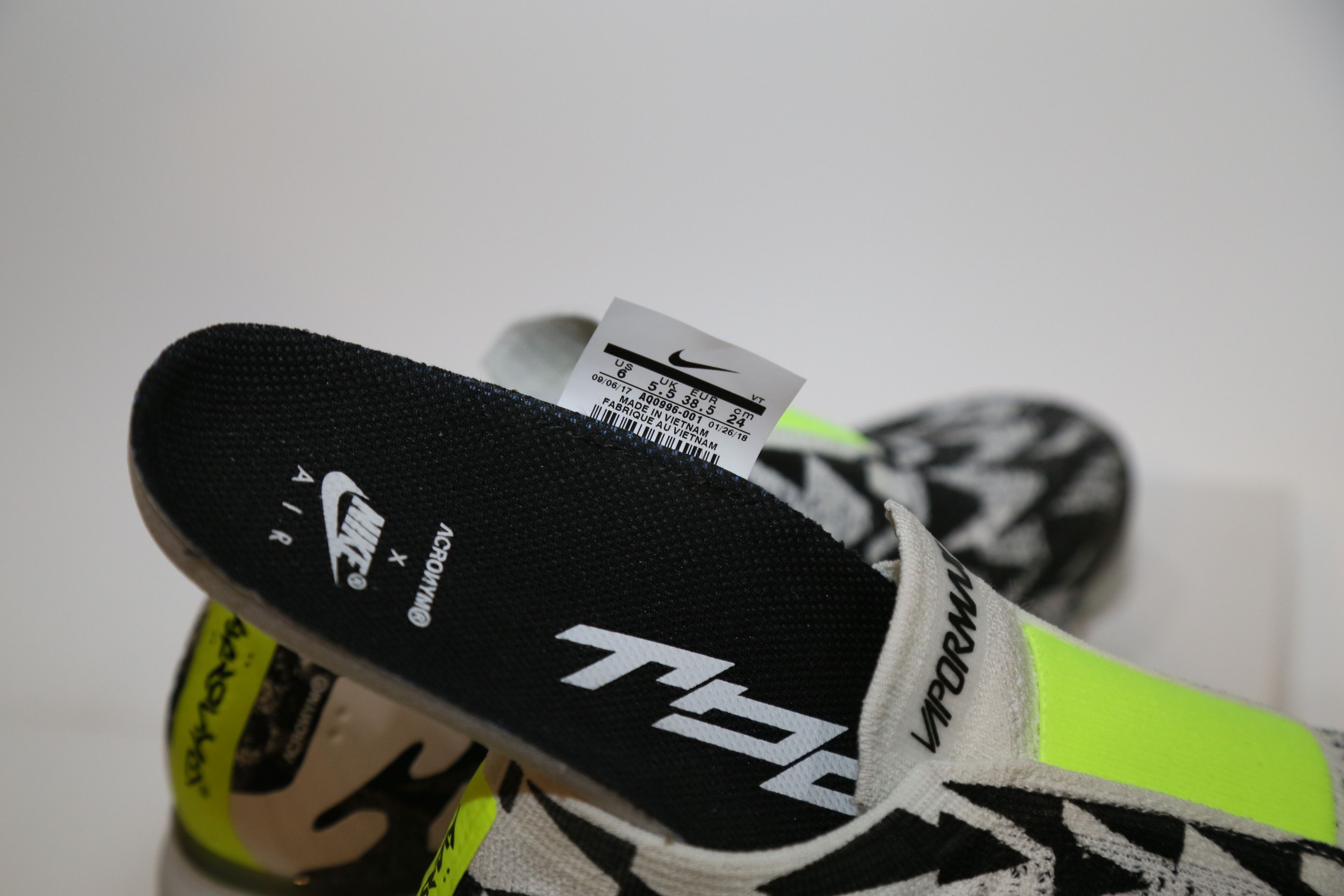 Acronym × Nike Acronym Vapormax Moc Size US 6 / EU 39 - 7 Thumbnail