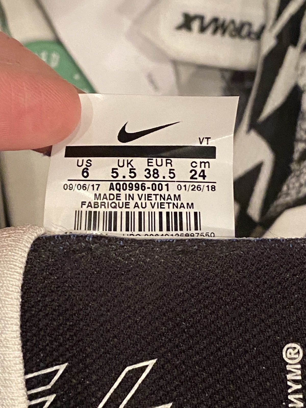 Acronym × Nike Acronym Vapormax Moc Size US 6 / EU 39 - 10 Thumbnail