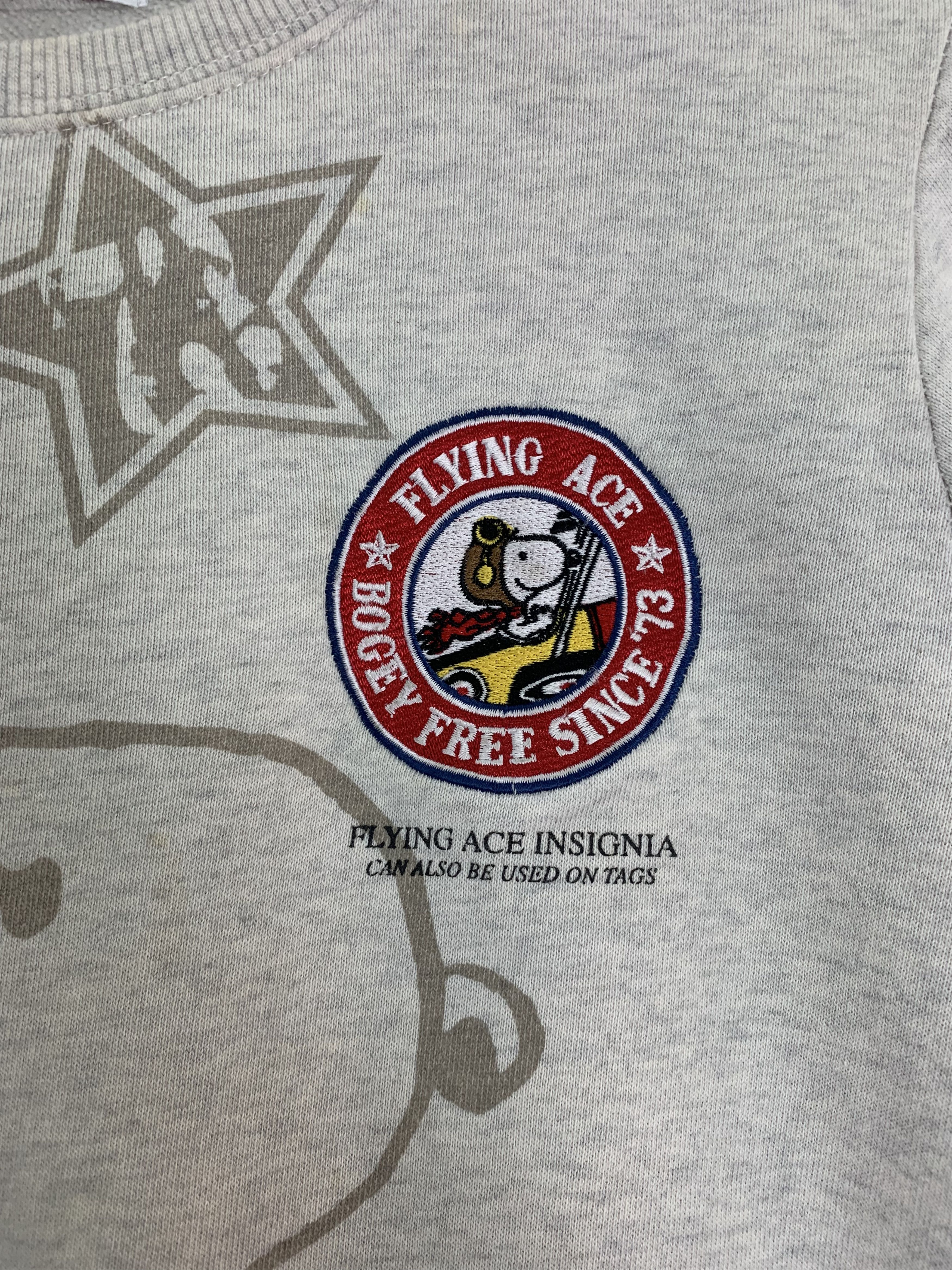 Cartoon Network Sweatshirts Peanuts Snoopy Big Logo Grey Japanese Branded Size US S / EU 44-46 / 1 - 9 Thumbnail