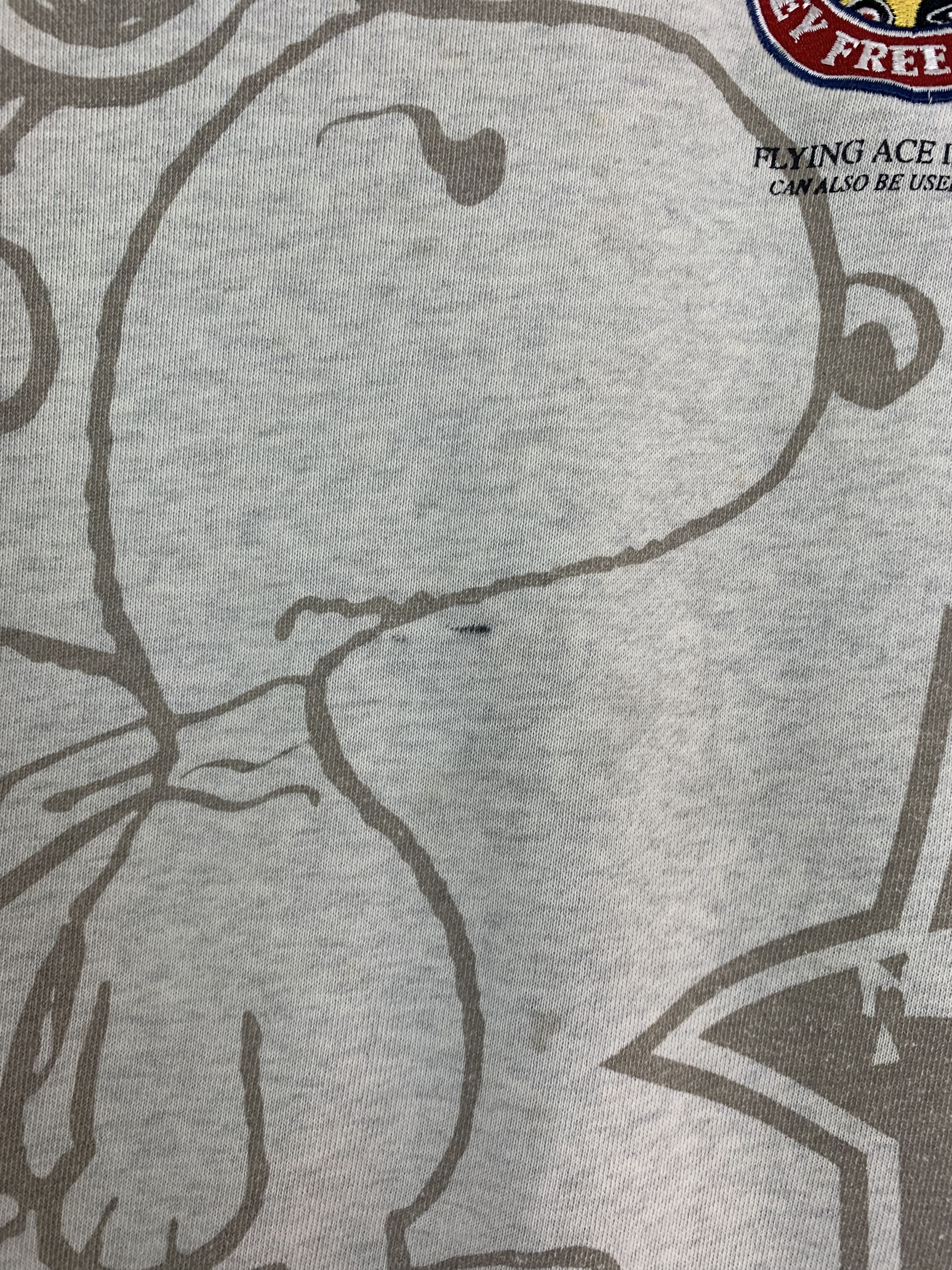Cartoon Network Sweatshirts Peanuts Snoopy Big Logo Grey Japanese Branded Size US S / EU 44-46 / 1 - 3 Thumbnail