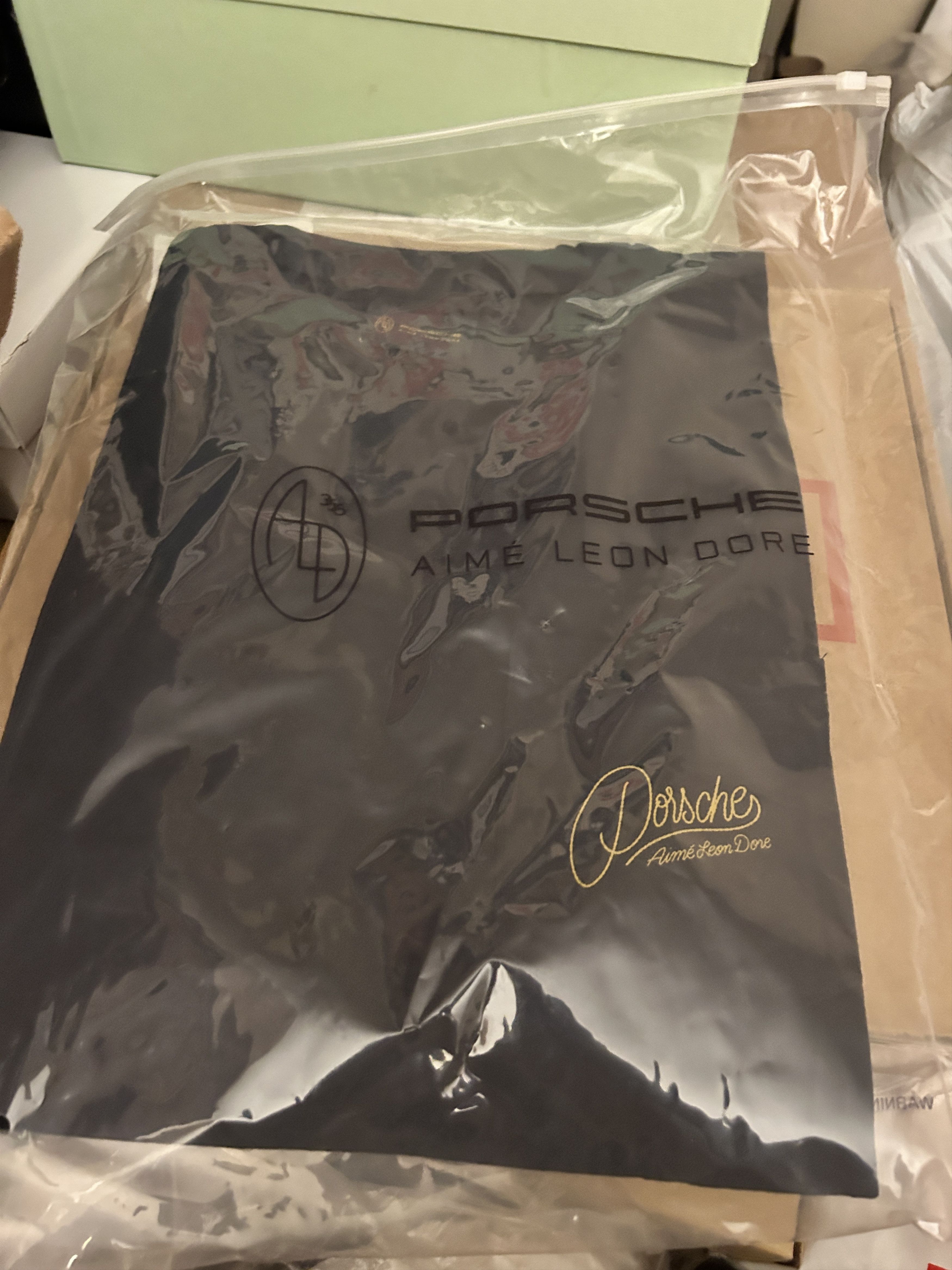 Aime Leon Dore × Porsche Design ALD / Porsche 356 Pocket Tee Cursive Size US XS / EU 42 / 0 - 5 Thumbnail