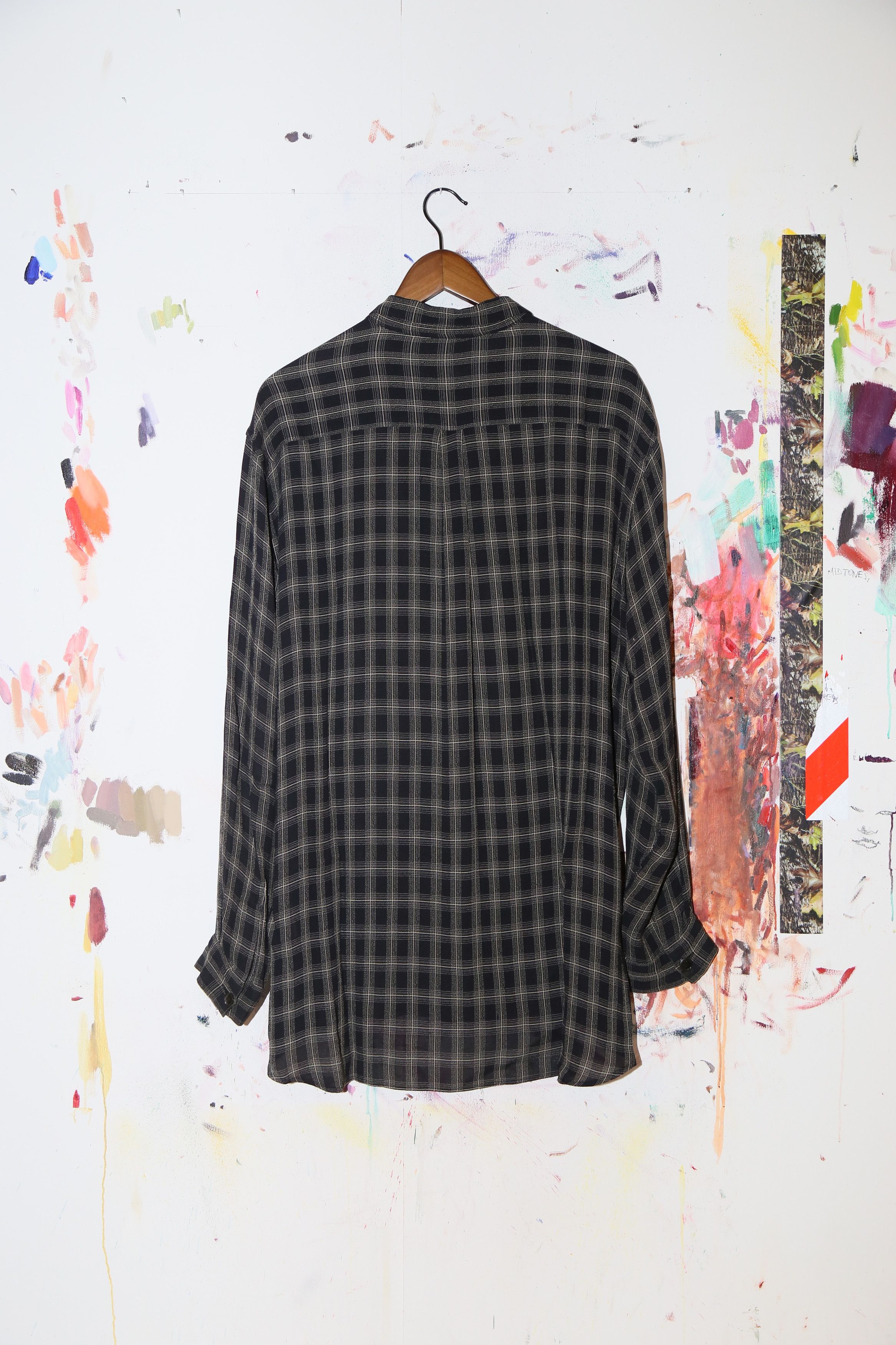 Yohji Yamamoto FW'96 Oversized Grid Shirt Size US M / EU 48-50 / 2 - 2 Thumbnail
