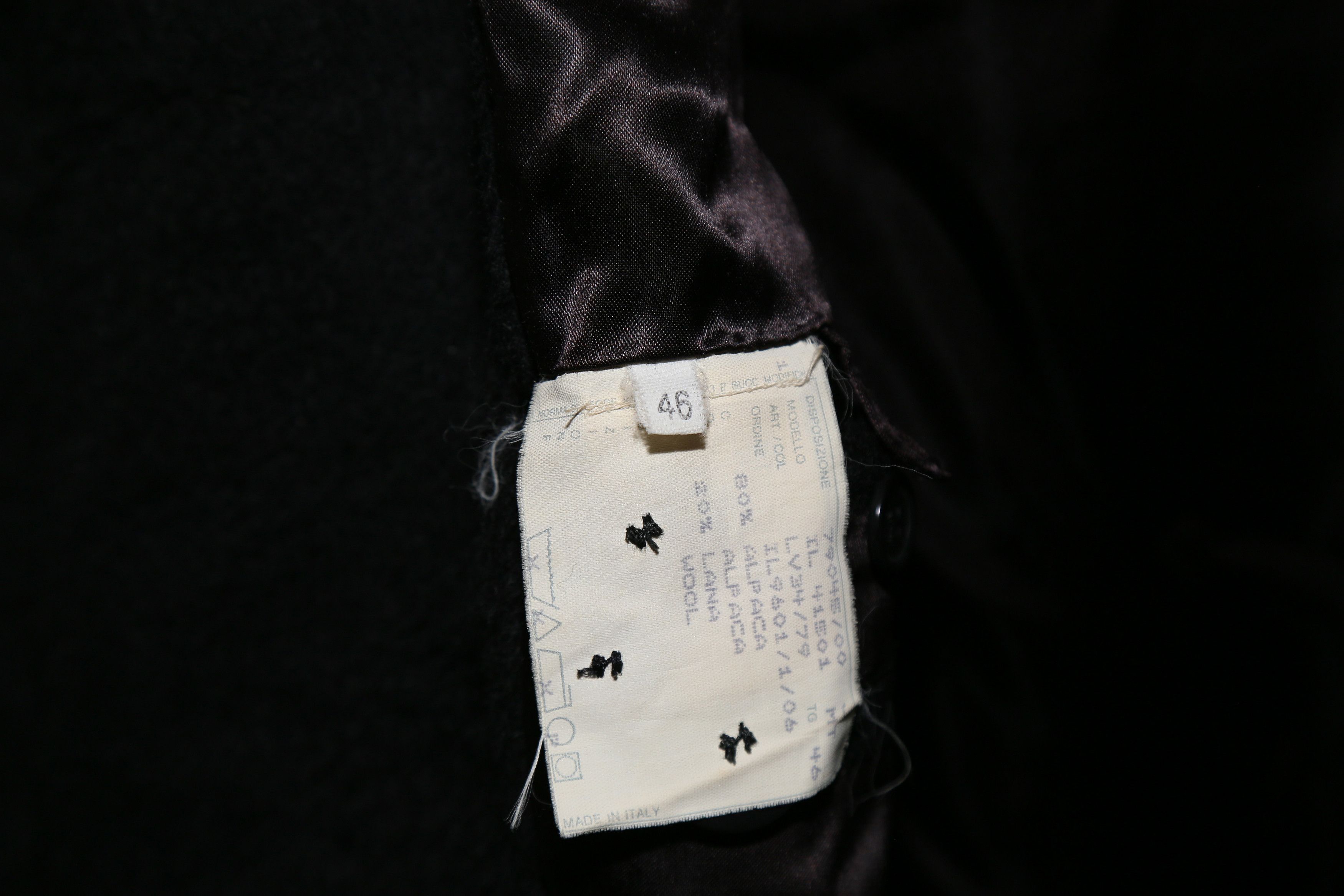 Helmut Lang FW'02 Alpaca Chesterfield Size US S / EU 44-46 / 1 - 5 Thumbnail