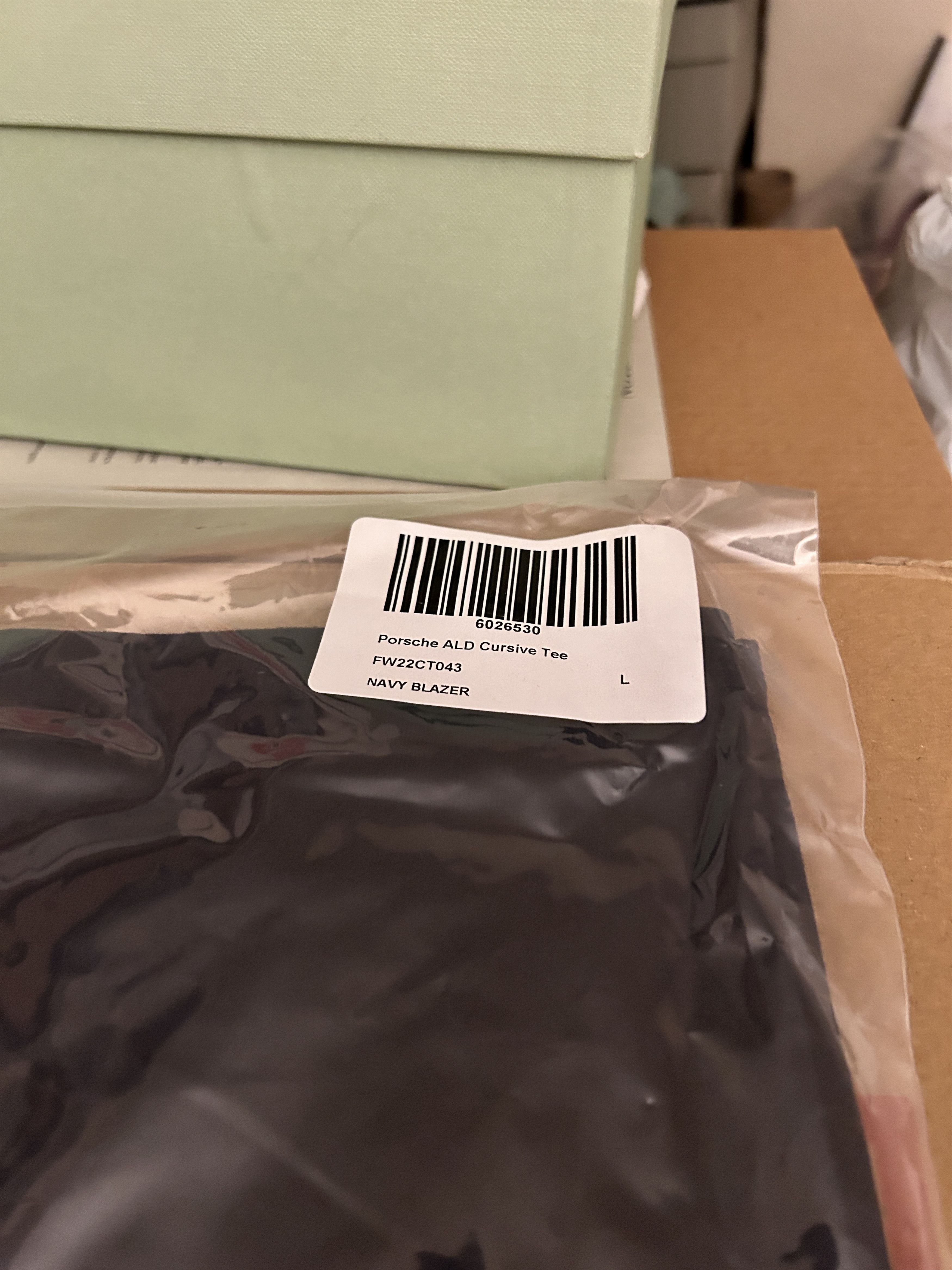 Aime Leon Dore × Porsche Design ALD / Porsche 356 Pocket Tee Cursive Size US L / EU 52-54 / 3 - 5 Thumbnail