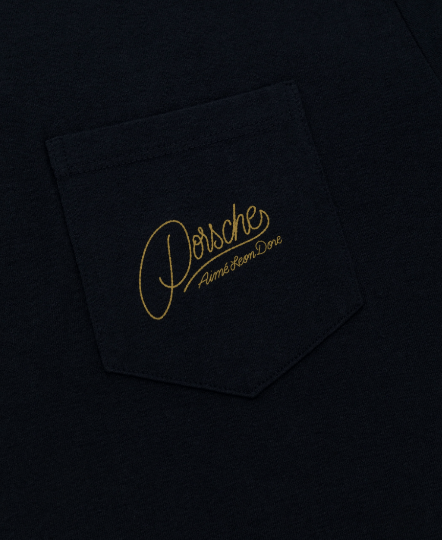 Aime Leon Dore × Porsche Design ALD / Porsche 356 Pocket Tee Cursive Size US L / EU 52-54 / 3 - 4 Thumbnail