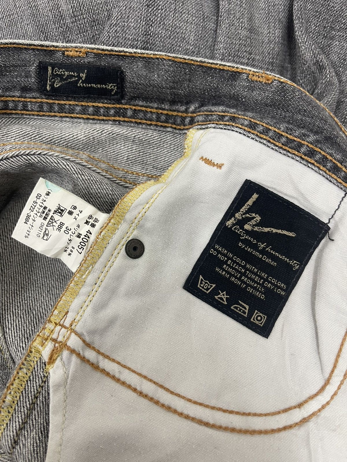 Citizens Of Humanity Rare CITIZENS OF HUMANITY By Jerome Dahan Denim Jeans Size US 30 / EU 46 - 11 Thumbnail