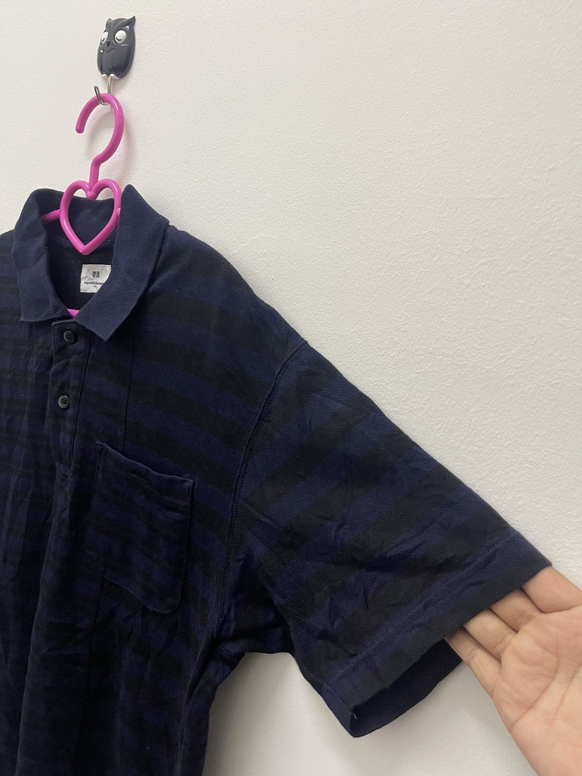 Engineered Garments ENGINEERED GARMENTS x Uniqlo Patchwork Striped Pocket Polo Size US M / EU 48-50 / 2 - 3 Thumbnail