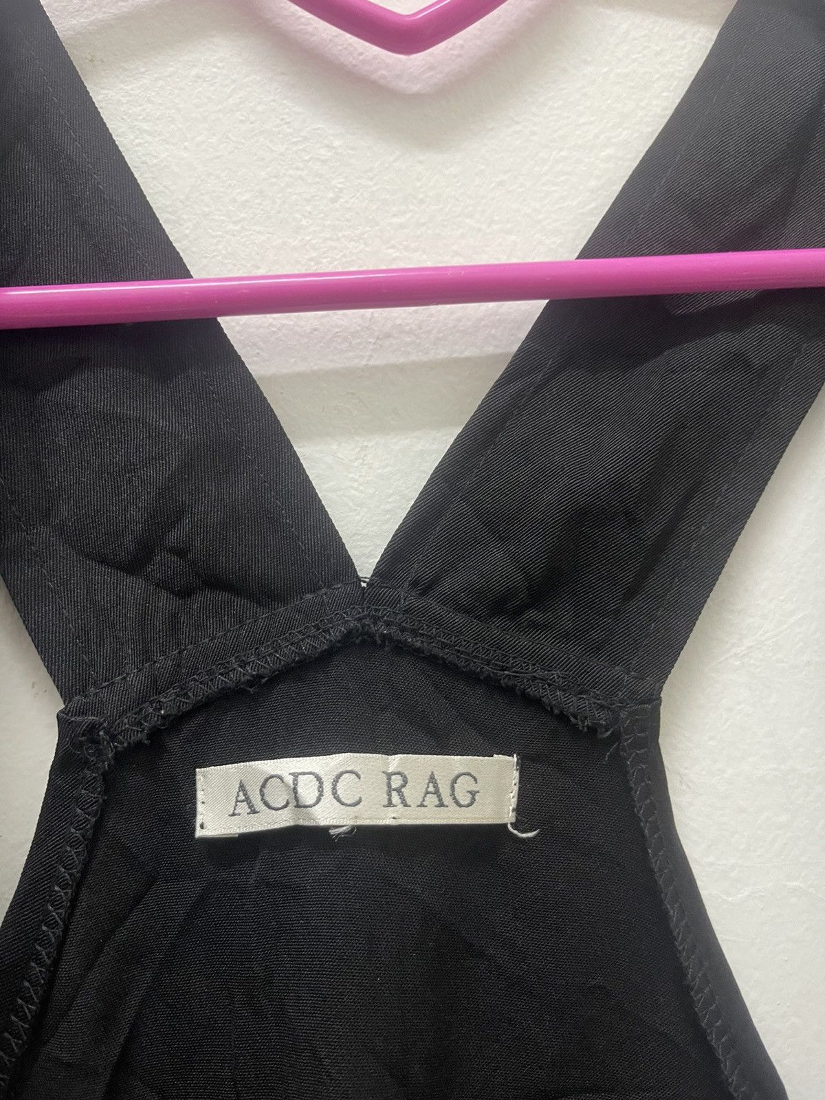 Japanese Brand Rare Vintage ACDC RAG Black & White Music Notes Piano Style Size L / US 10 / IT 46 - 5 Thumbnail