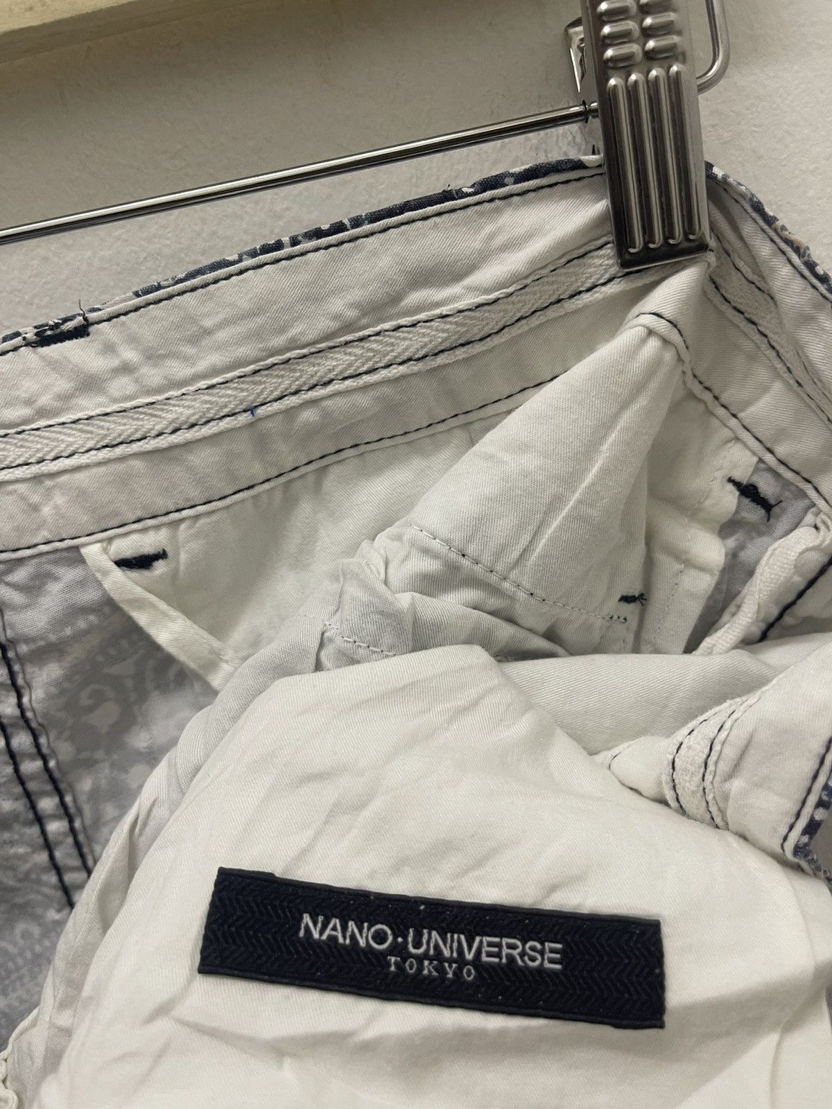 Kapital Rare Vintage NANO UNIVERSE Tokyo Patchwork Paisley Pop Art Size US 32 / EU 48 - 3 Thumbnail