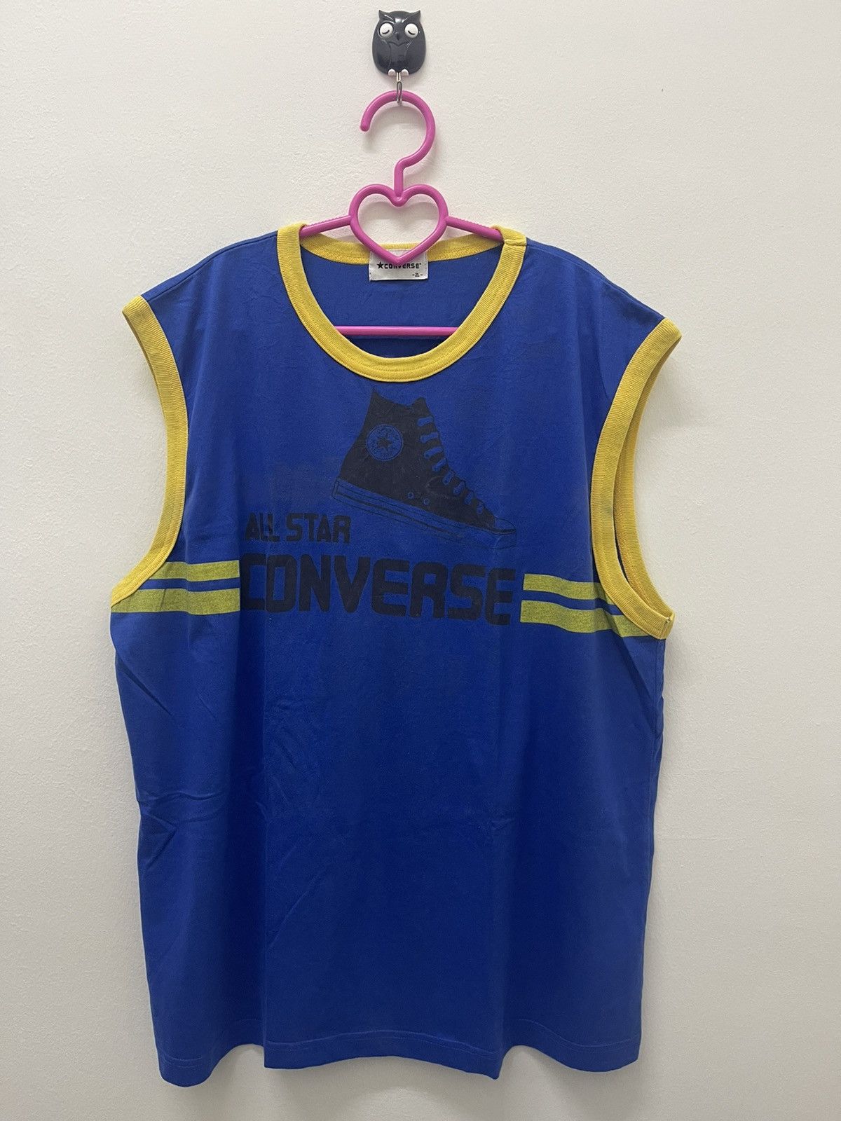 Converse Rare Vintage CONVERSE ALL STAR Chuck Taylor Sleeveless Size US L / EU 52-54 / 3 - 3 Thumbnail