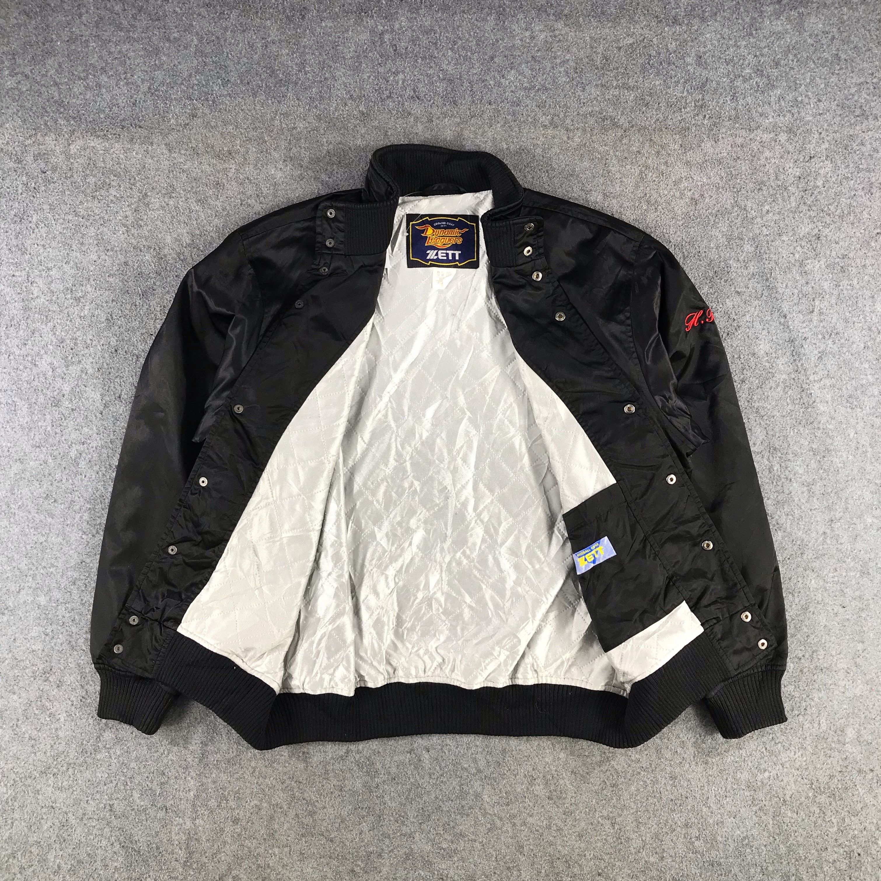 Japanese Brand Vintage Japanese Baseball Club Satin Varsity Jacket JC167 Size US L / EU 52-54 / 3 - 2 Thumbnail