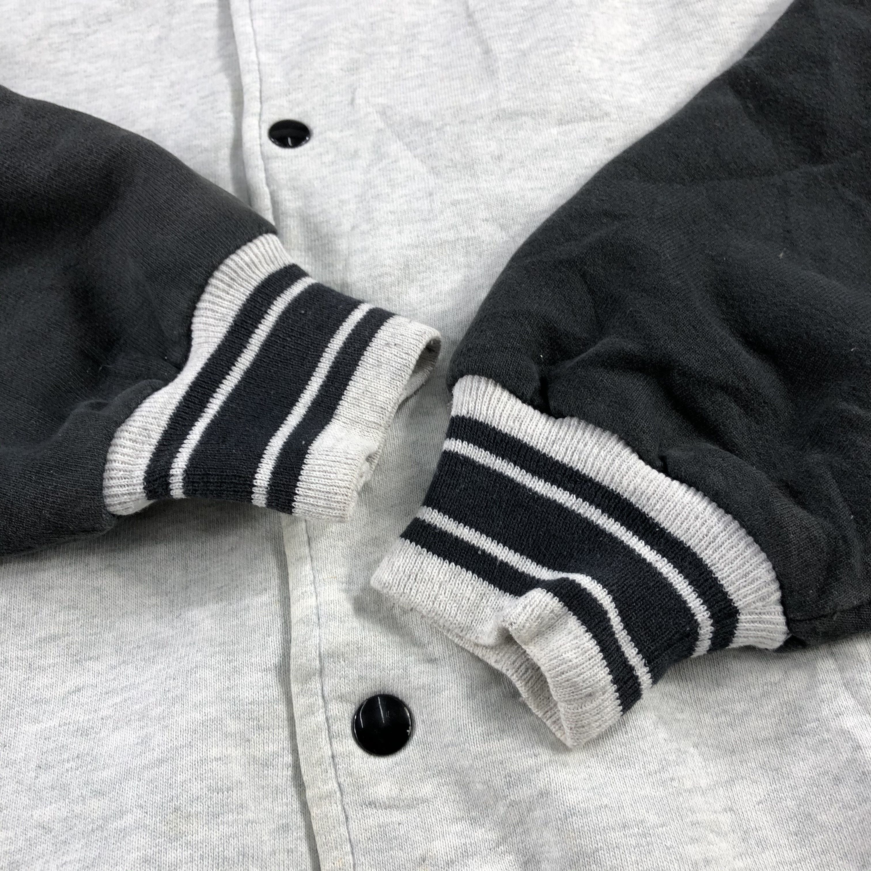 Japanese Brand Vintage Plain Fruit Of Loom Varsity Jacket JC56 Size US L / EU 52-54 / 3 - 4 Thumbnail