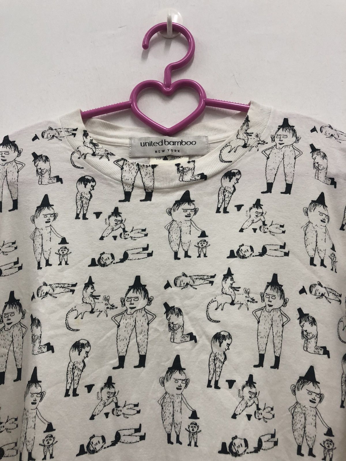 United Bamboo UNITED BAMBOO NEW YORK David Shrigley 2008 Tokion Art Shirt Size US M / EU 48-50 / 2 - 3 Thumbnail