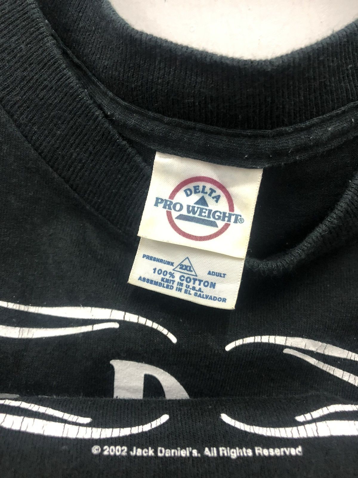 Vintage Rare Y2k Vintage JACK DANIELS Old No7 Brand Spell Out Tee Size US XXL / EU 58 / 5 - 3 Thumbnail