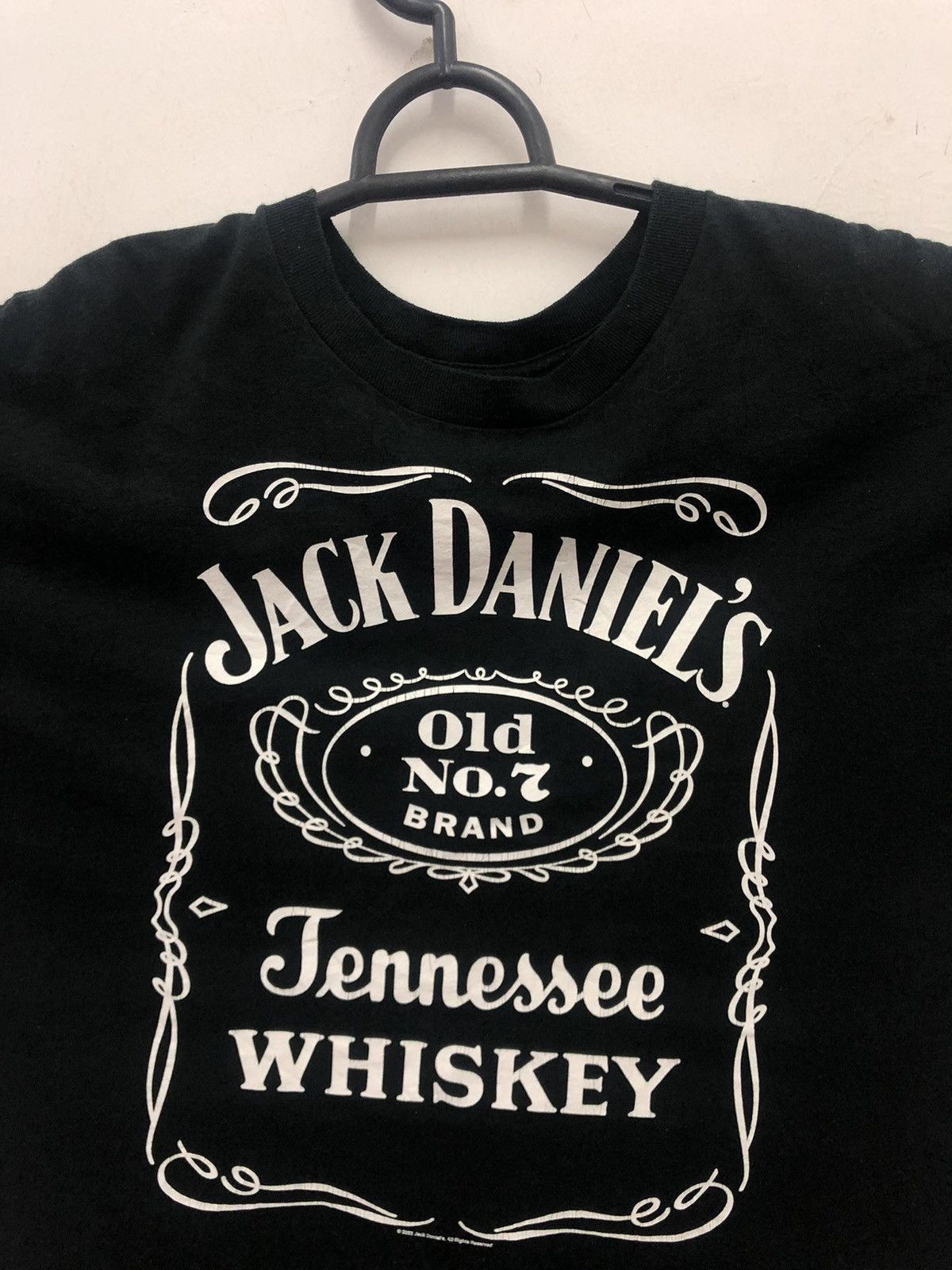 Vintage Rare Y2k Vintage JACK DANIELS Old No7 Brand Spell Out Tee Size US XXL / EU 58 / 5 - 2 Thumbnail