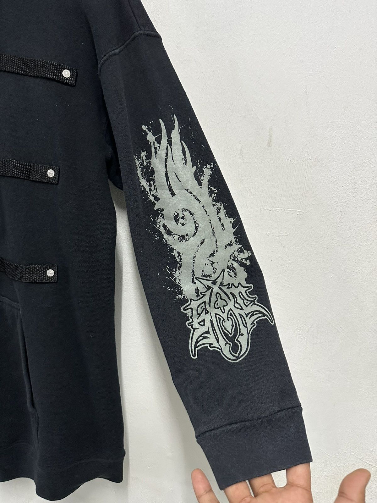 AAA Inspired by Chrome Hearts Gothic Hoodie Size US M / EU 48-50 / 2 - 4 Thumbnail