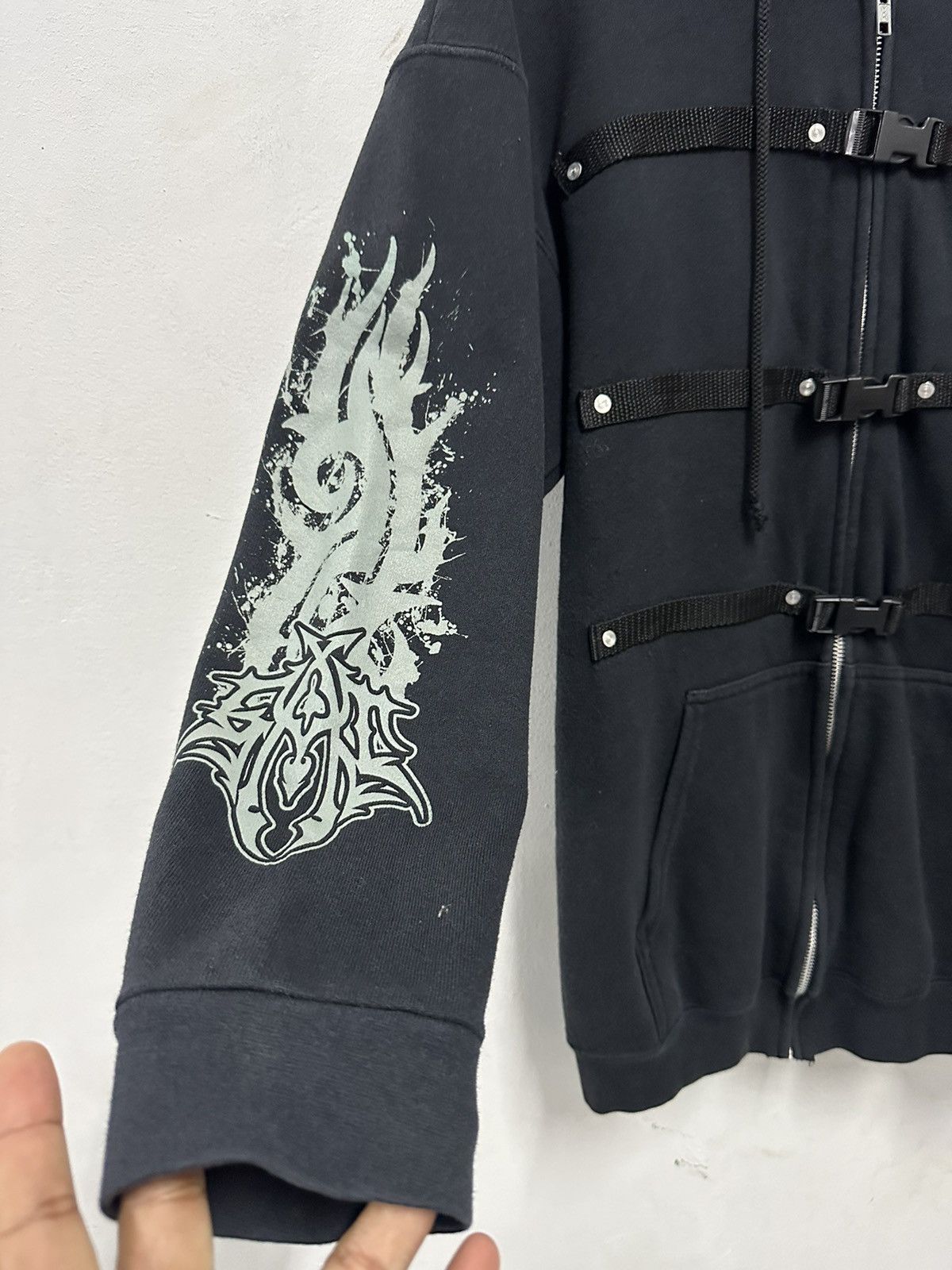 AAA Inspired by Chrome Hearts Gothic Hoodie Size US M / EU 48-50 / 2 - 5 Thumbnail