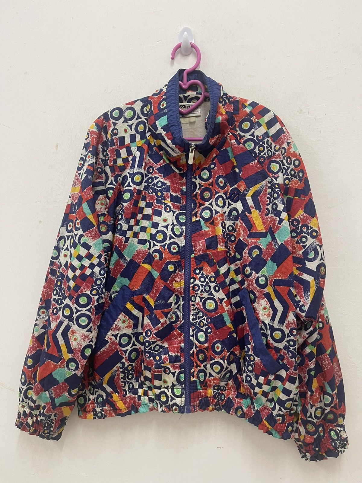Mizuno Rare Vintage MIZUNO Tennis Collection Pop Art Psychedelic Size US M / EU 48-50 / 2 - 1 Thumbnail