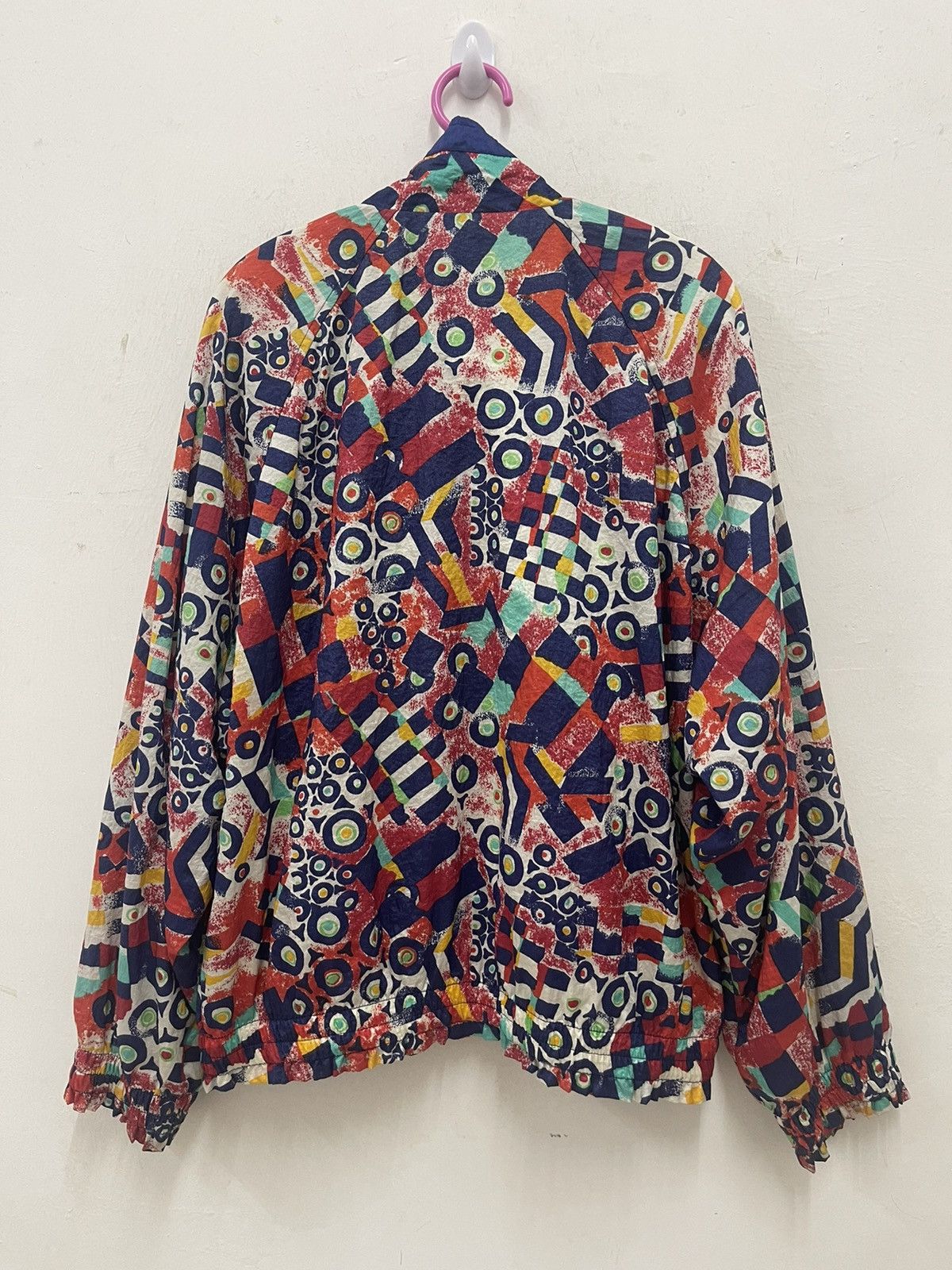 Mizuno Rare Vintage MIZUNO Tennis Collection Pop Art Psychedelic Size US M / EU 48-50 / 2 - 7 Thumbnail