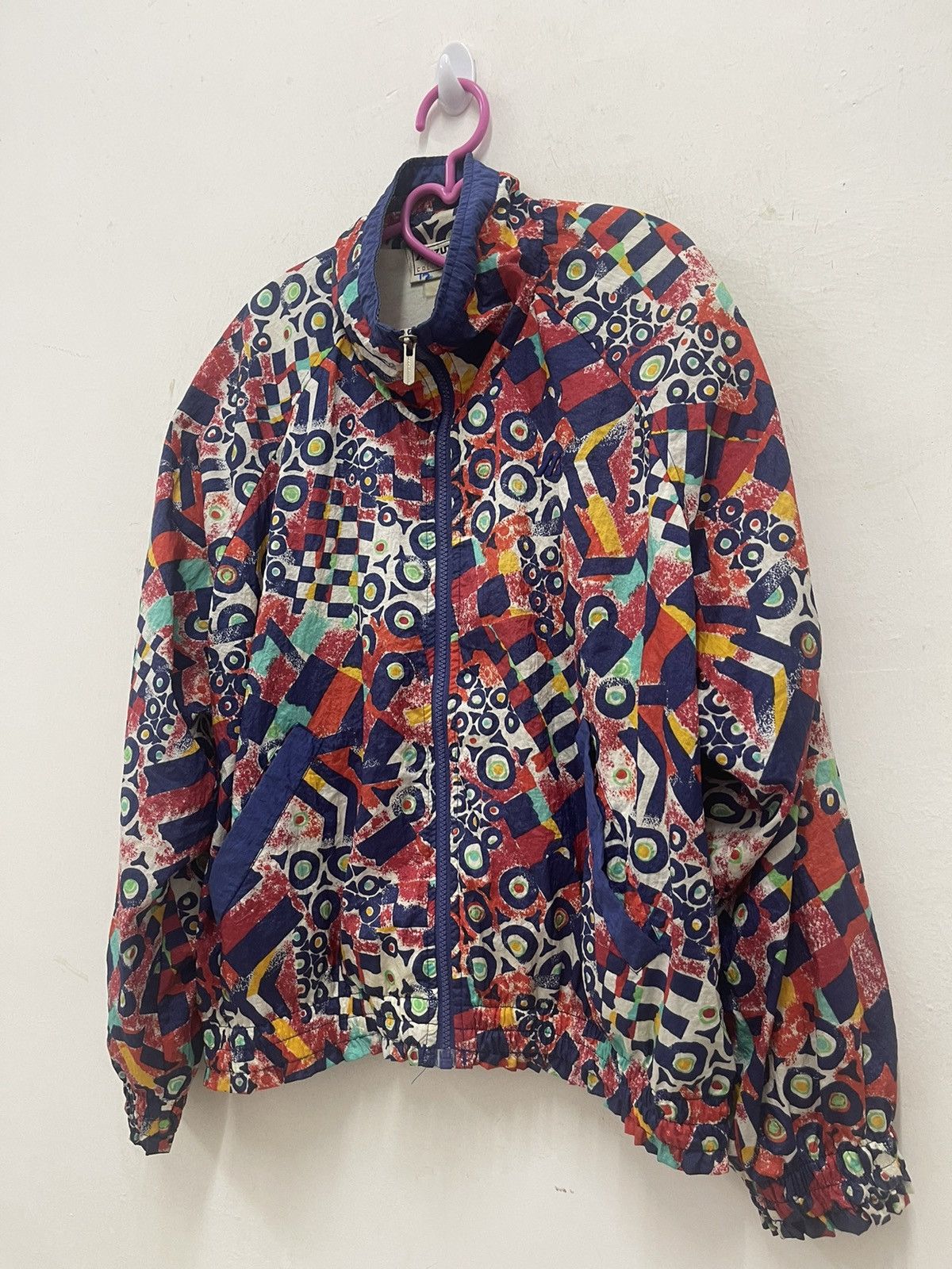 Mizuno Rare Vintage MIZUNO Tennis Collection Pop Art Psychedelic Size US M / EU 48-50 / 2 - 2 Thumbnail