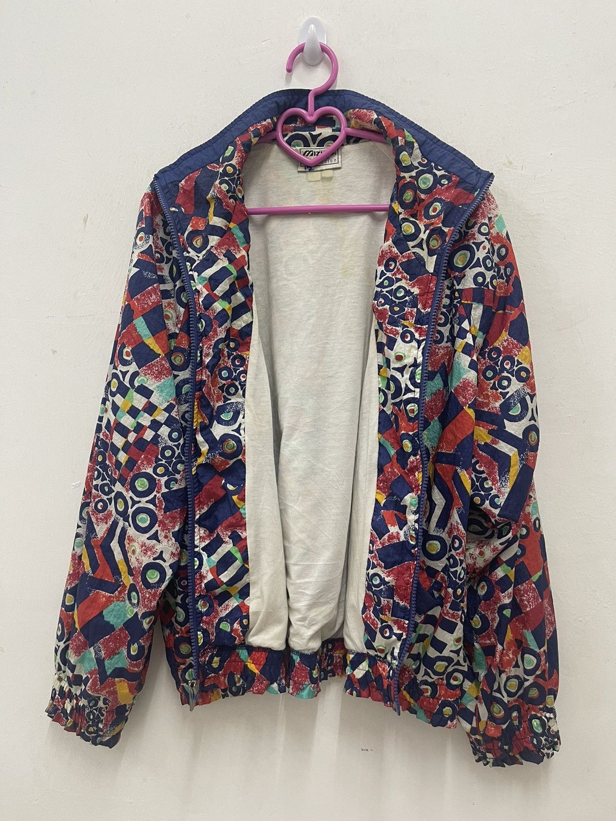 Mizuno Rare Vintage MIZUNO Tennis Collection Pop Art Psychedelic Size US M / EU 48-50 / 2 - 5 Thumbnail